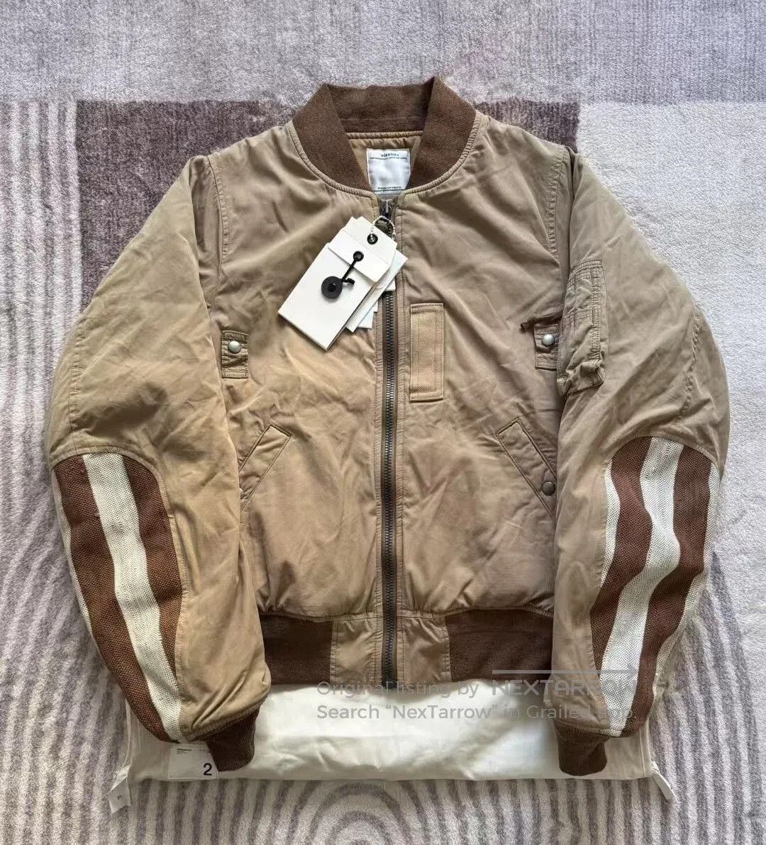 Visvim VISVIM 20SS THORSON ALBACORE Droplet Sleeve MA. Size US M / EU 48-50 / 2 - 1 Thumbnail