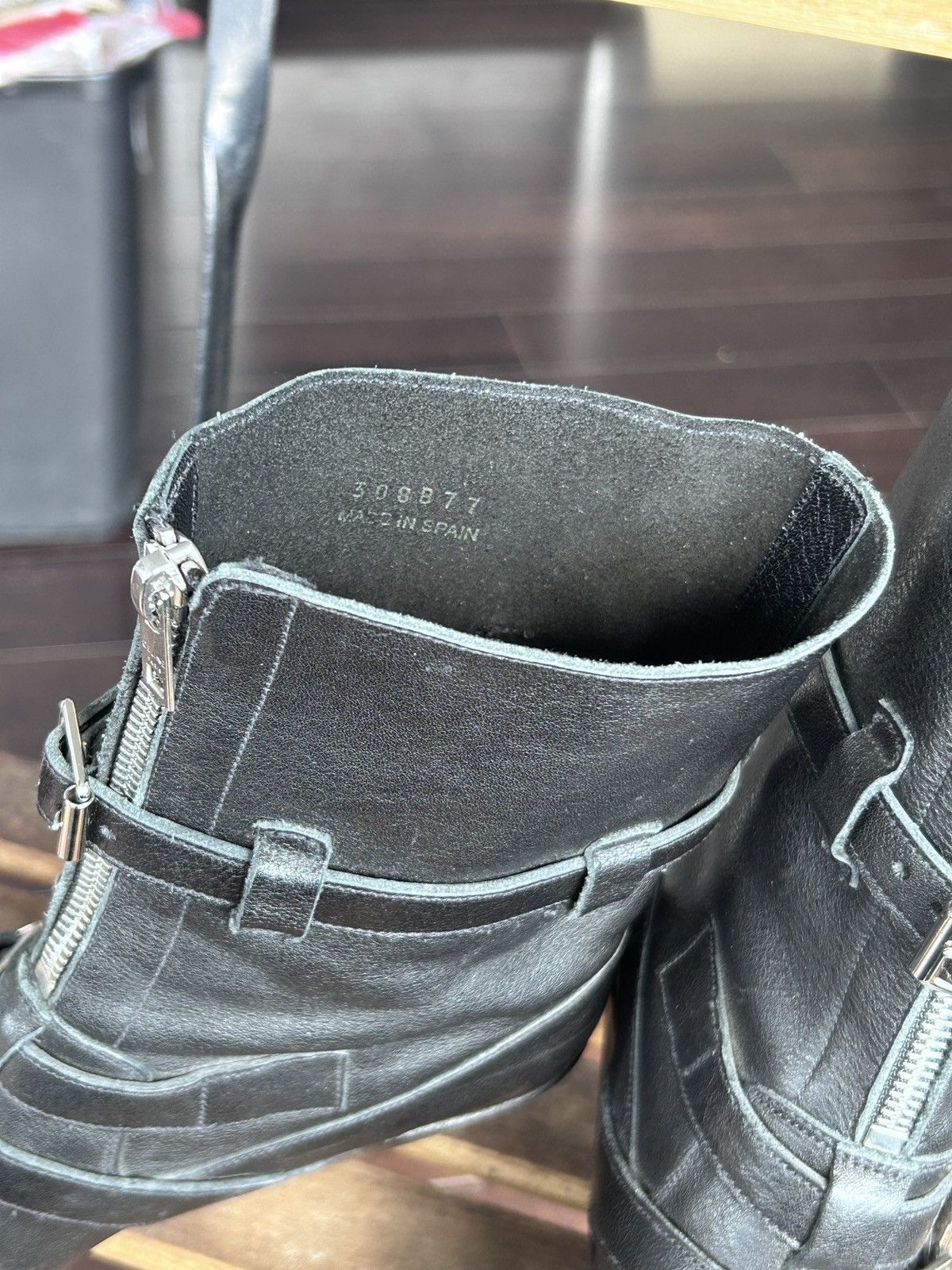 Celine CELINE SS19 Leather Berlin Ankle Boot Size US 7 / IT 37 - 7 Thumbnail