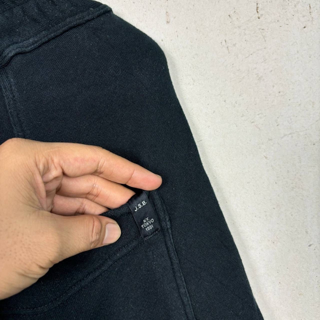 Japanese Brand J.S.B Japan Sarouel Drop Crotch Sweatpants Black Size M Size US 32 / EU 48 - 5 Thumbnail