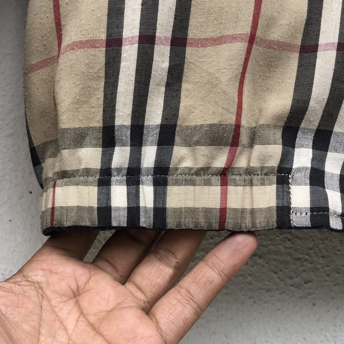 Burberry Vintage Burberrys Checked Reversible Bomber Jacket Size US M / EU 48-50 / 2 - 12 Thumbnail
