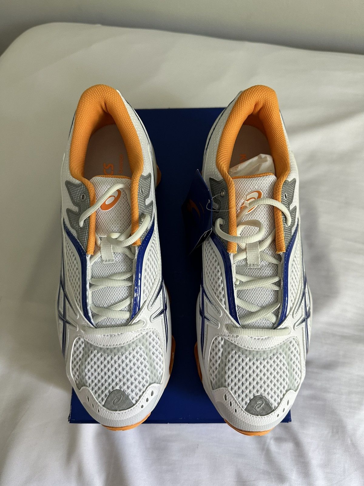 Asics Kiko Kostadinov ASICS GelQuantum Zientzia White/Blue Grailed