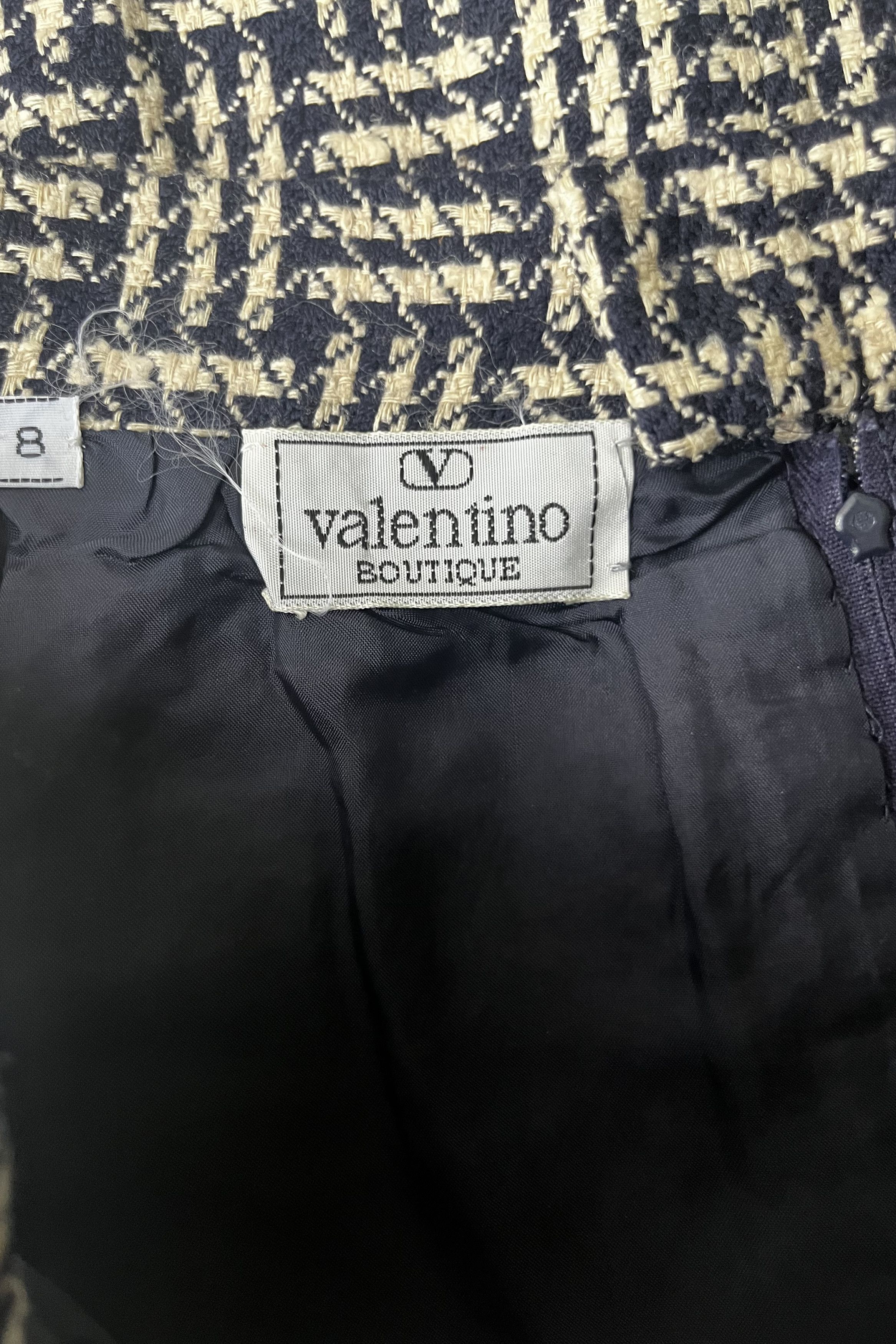 Valentino Valentino Wool Skirt Size 30" / US 8 / IT 44 - 5 Thumbnail