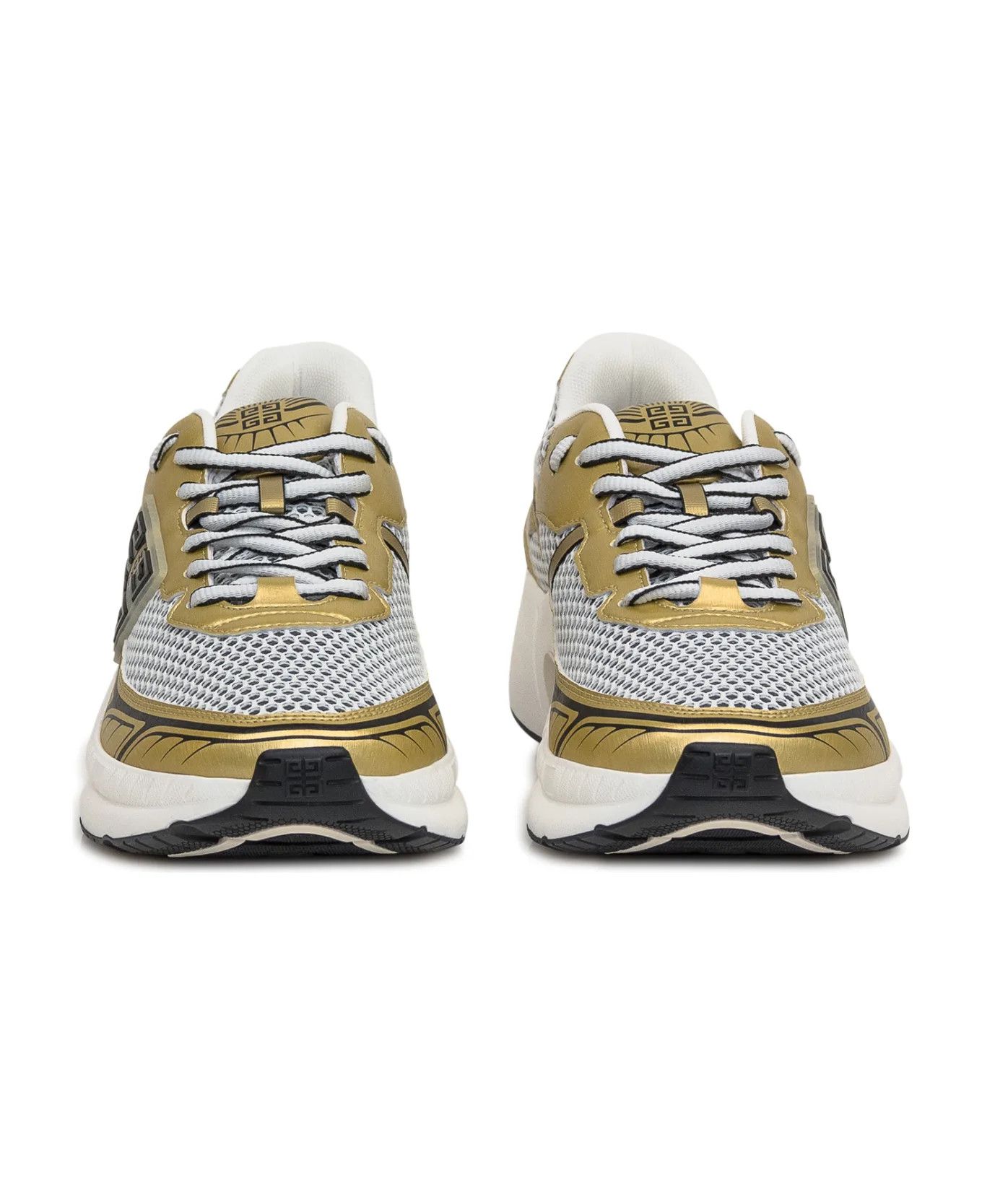 Givenchy o1n1vont0326 Nfnty-52 Runners in Golden/White Size US 9.5 / EU 42-43 - 3 Thumbnail