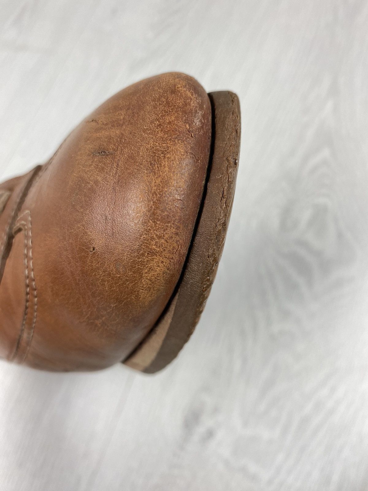 Hermes Vintage Hermes Leather Sneakers Shoes Brown 41 Size US 8 / EU 41 - 15 Thumbnail