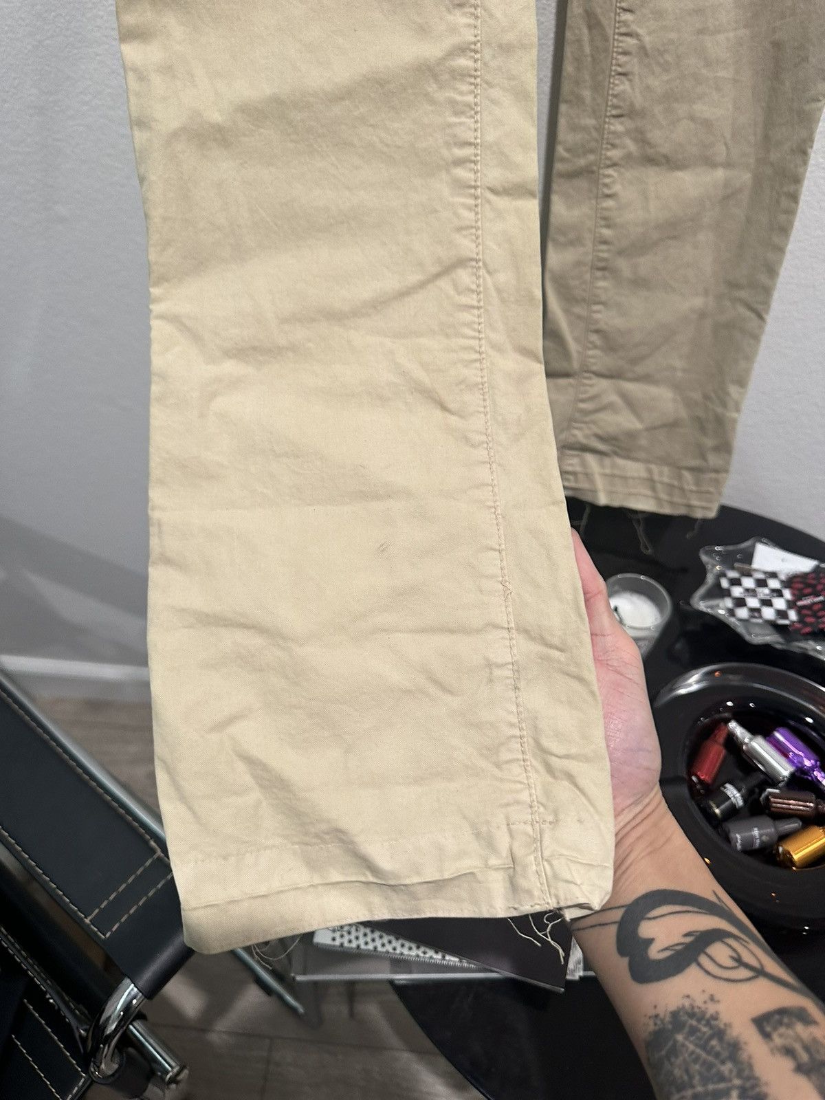 Rick Owens Moleskin Pearl Berlin Pants Size US 30 / EU 46 - 3 Thumbnail