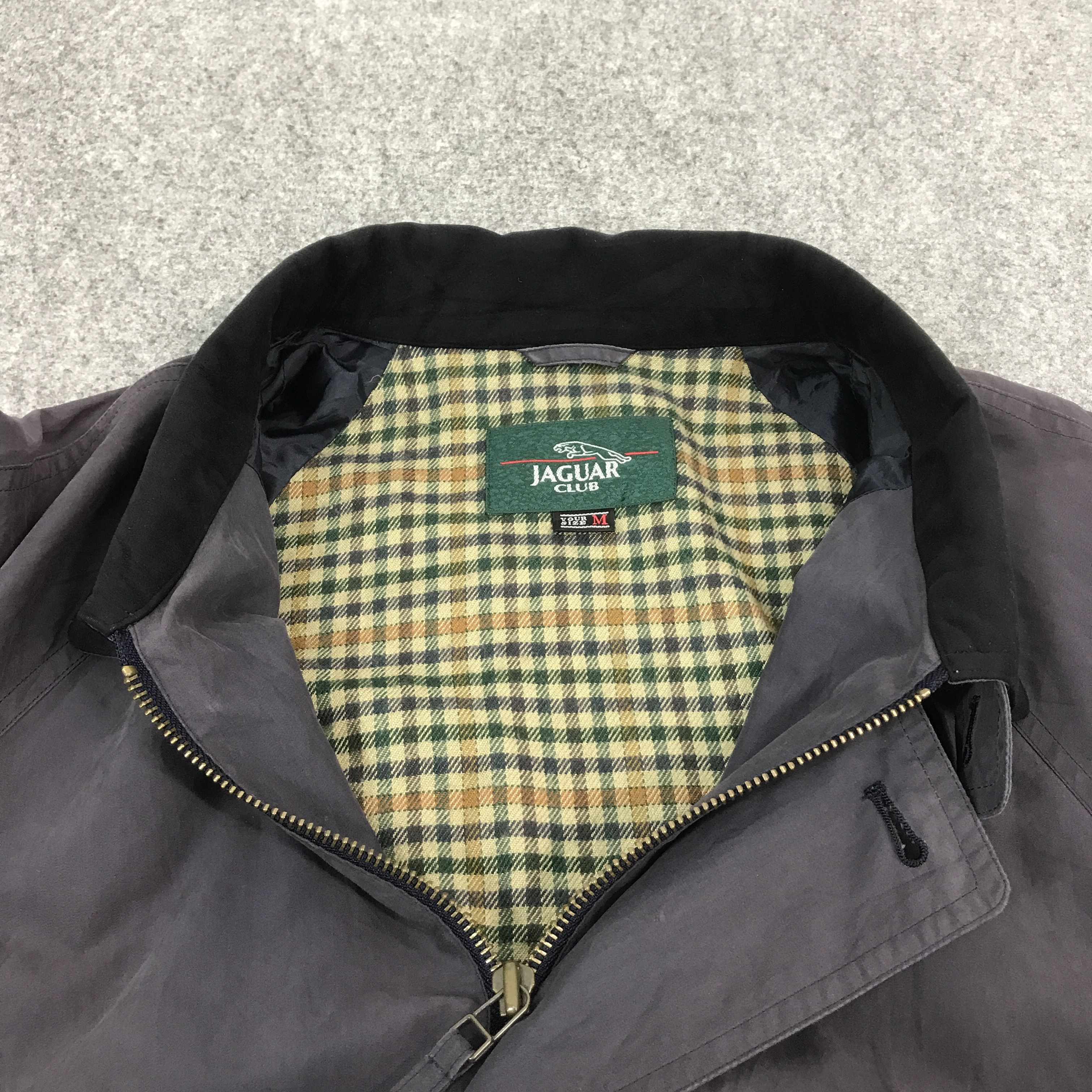 Japanese Brand JAGUAR CLUB DESIGN BLACK FADED JACKET Size US M / EU 48-50 / 2 - 7 Thumbnail