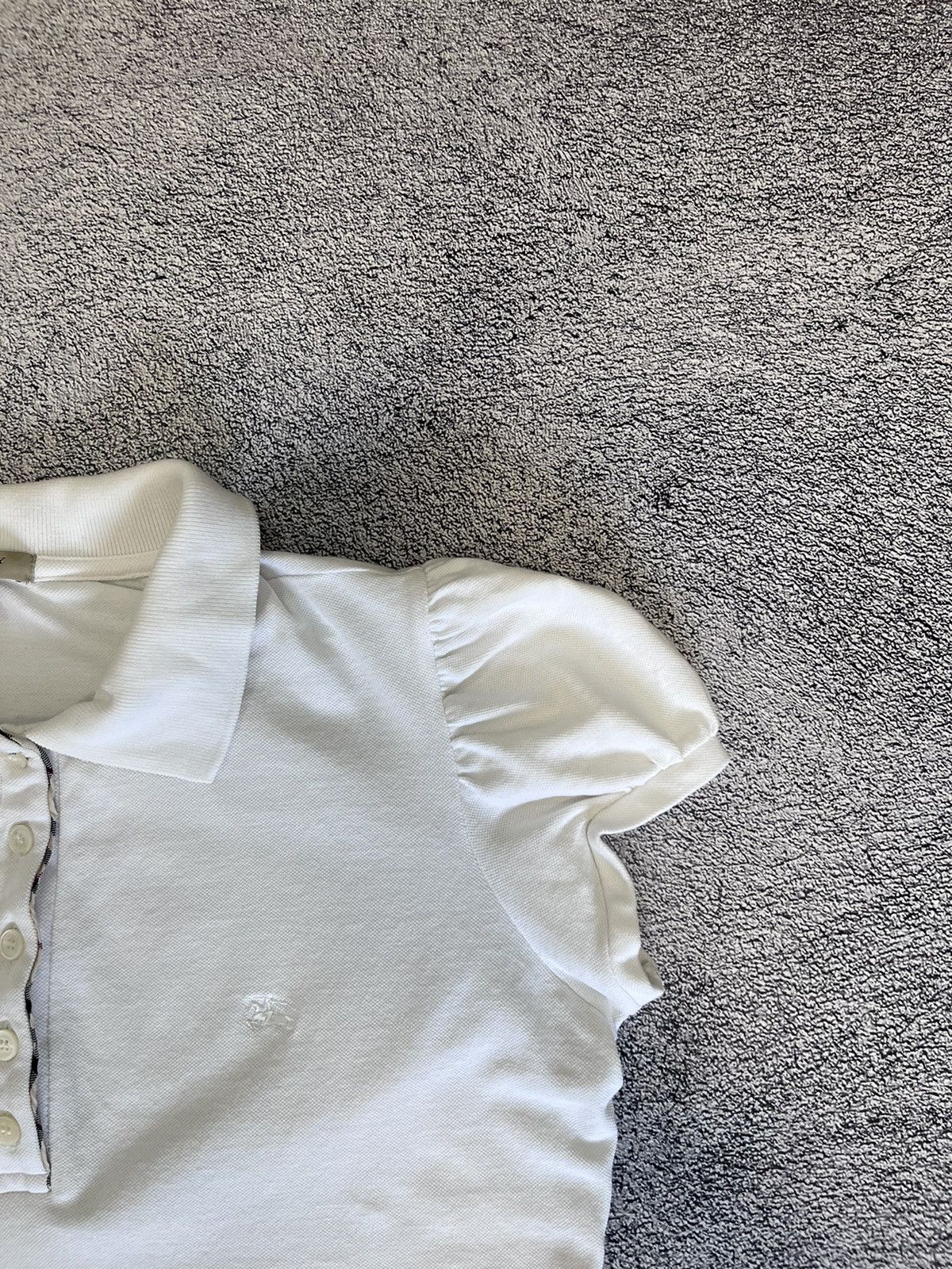 Burberry Burberry London Women T- Shirt Polos White Size L Size L / US 10 / IT 46 - 3 Thumbnail