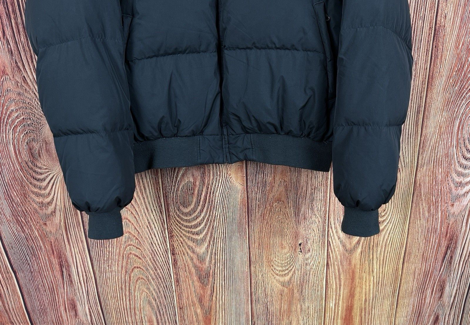 Polo Ralph Lauren Vintage Polo By Ralph Lauren Down Puffer Black Bomber Jacket Size US L / EU 52-54 / 3 - 6 Thumbnail