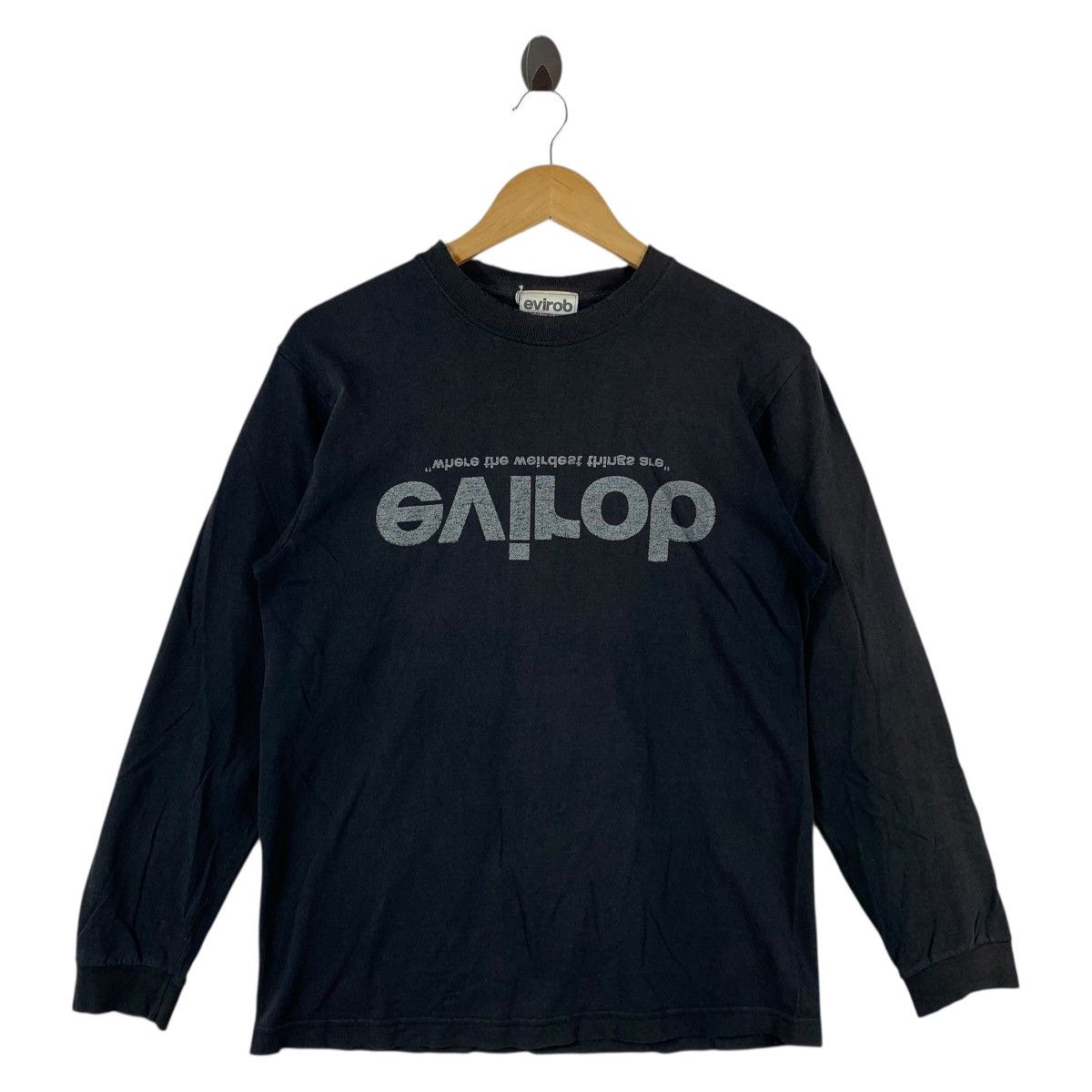 Other Vintage Evirob by DEVILROBOTS Streetwear Long Sleeve Shirt Size US M / EU 48-50 / 2 - 1 Thumbnail