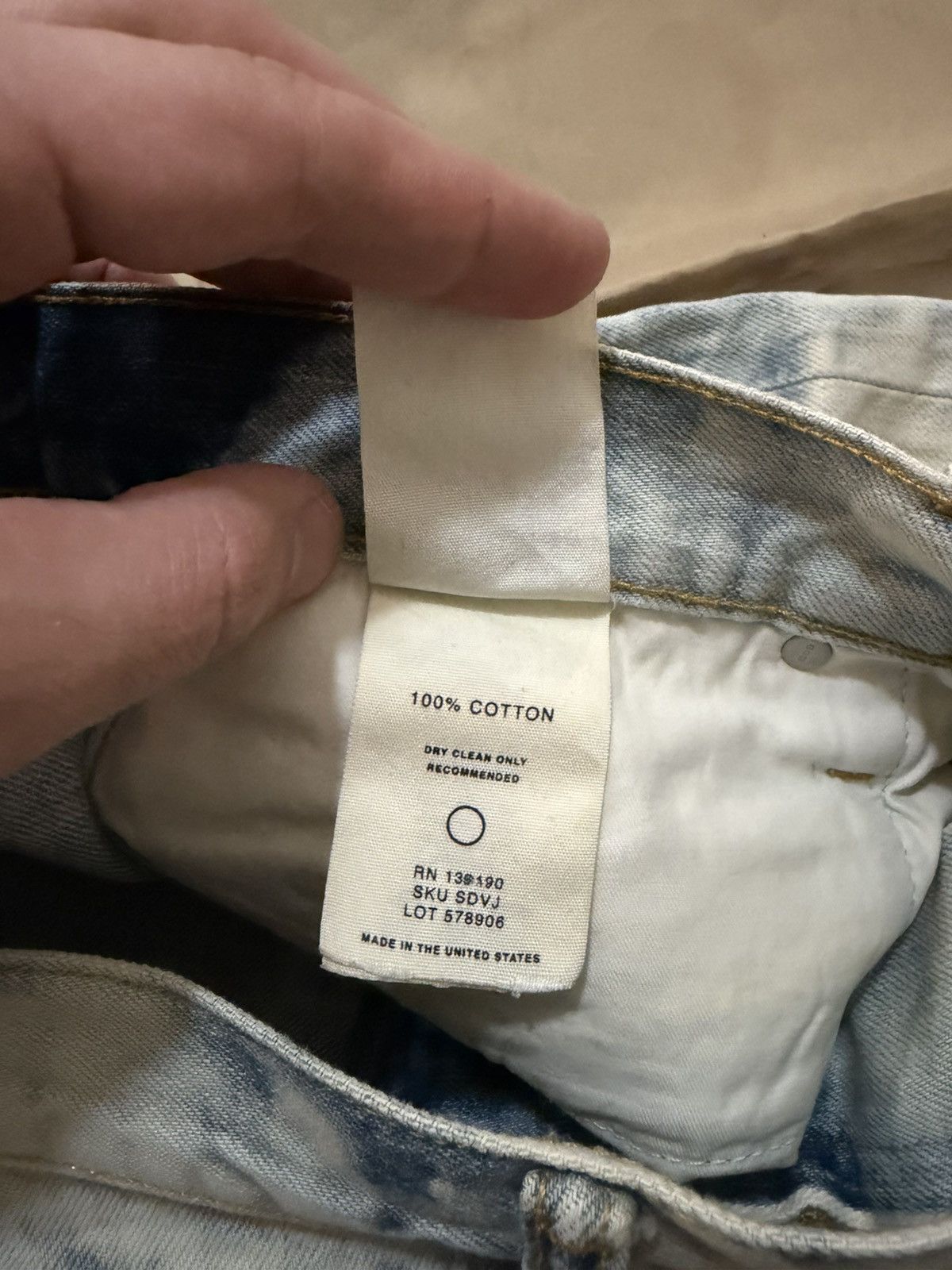 Fear of God Fear of god denim blue size 35 Size US 34 / EU 50 - 6 Thumbnail