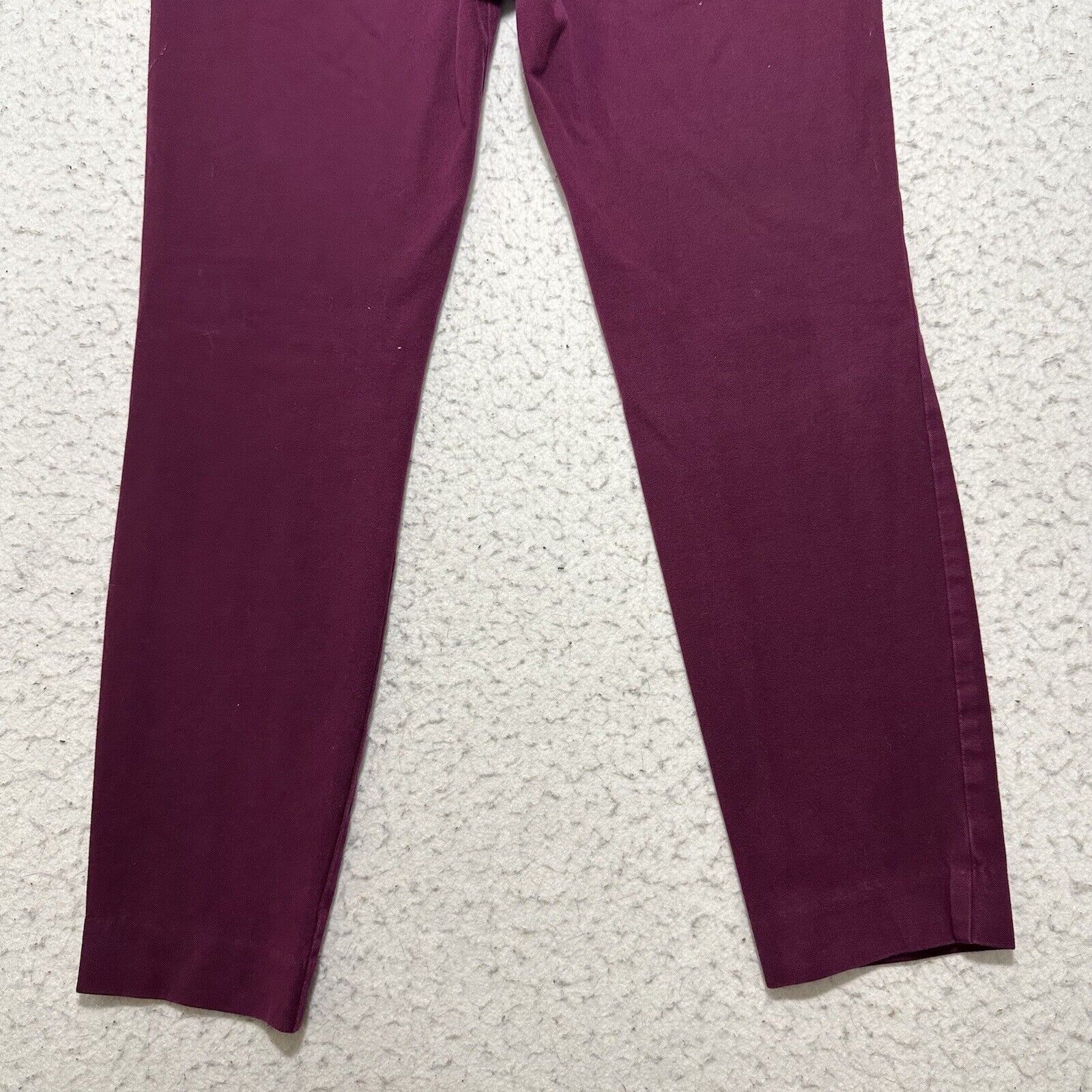 Old Navy Old Navy Pixie Pants 4 Flat Front Purple Mid-Rise Skinny Leg Size 30" / US 8 / IT 44 - 6 Thumbnail