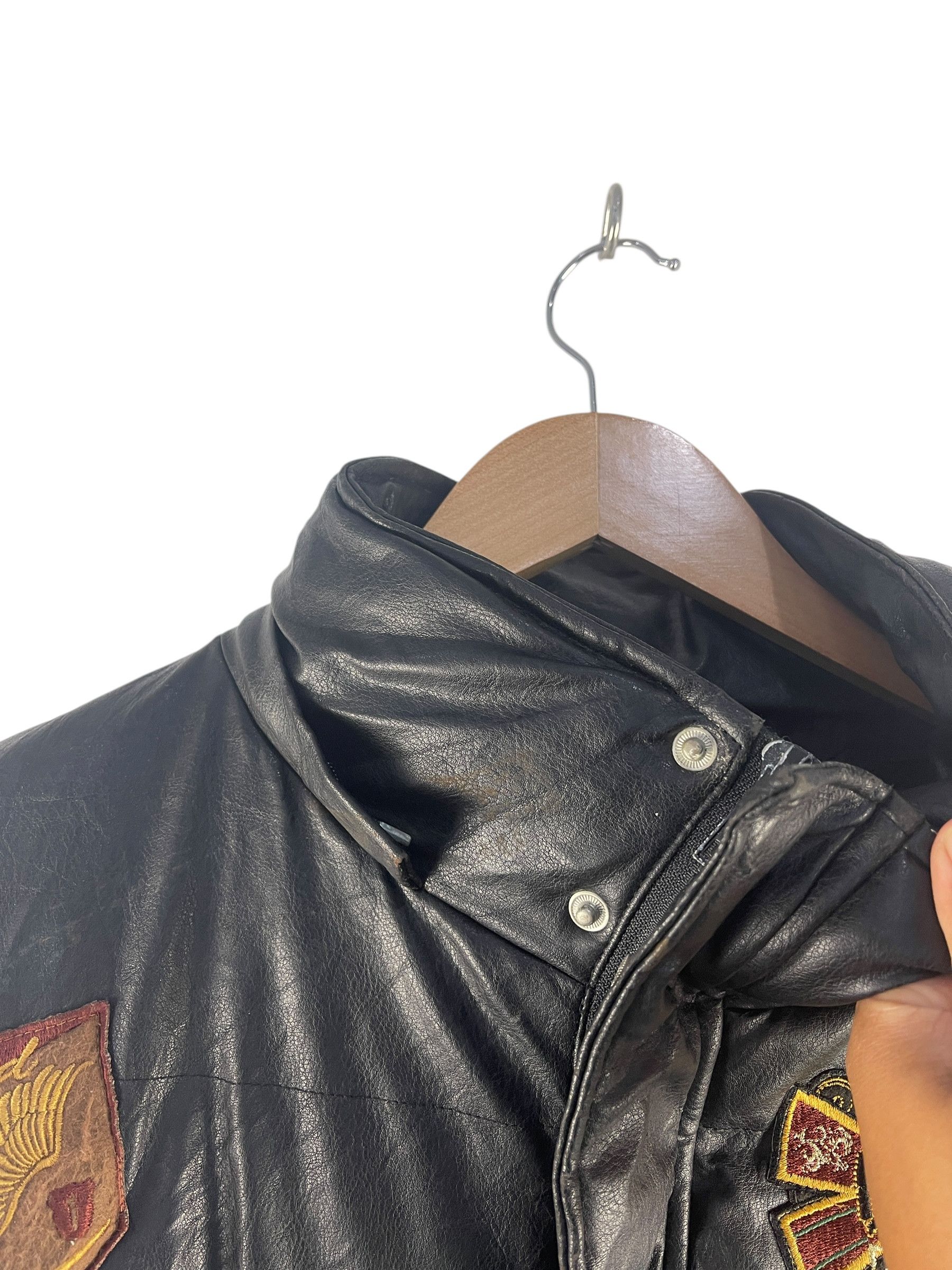 Japanese Brand Vintage Clone Devgru Leather Jacket Size US M / EU 48-50 / 2 - 10 Thumbnail