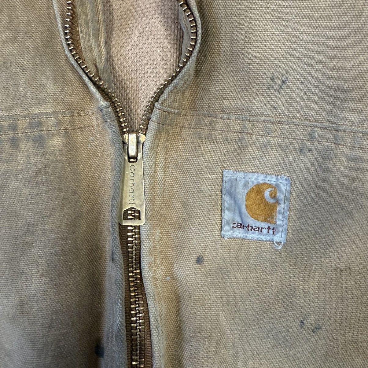 Carhartt FINAL DROP Carhartt Hooded Jacket - Tan Size US XL / EU 56 / 4 - 5 Thumbnail