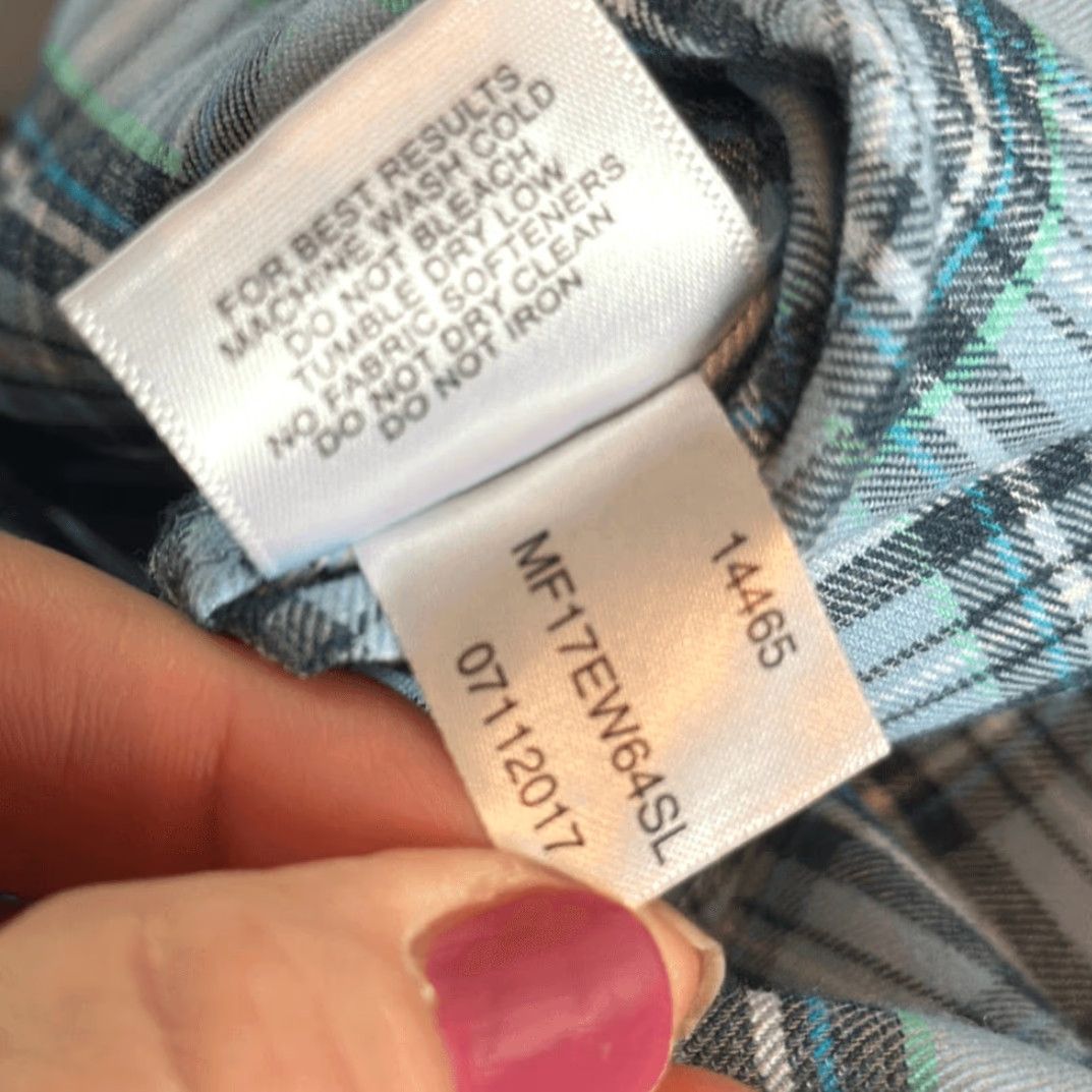 Peter Millar VINTAGE Peter Millar Shirt Mens Medium Crown Sport Plaid Button Up Preppy Casual Poly Blend Size US M / EU 48-50 / 2 - 6 Thumbnail