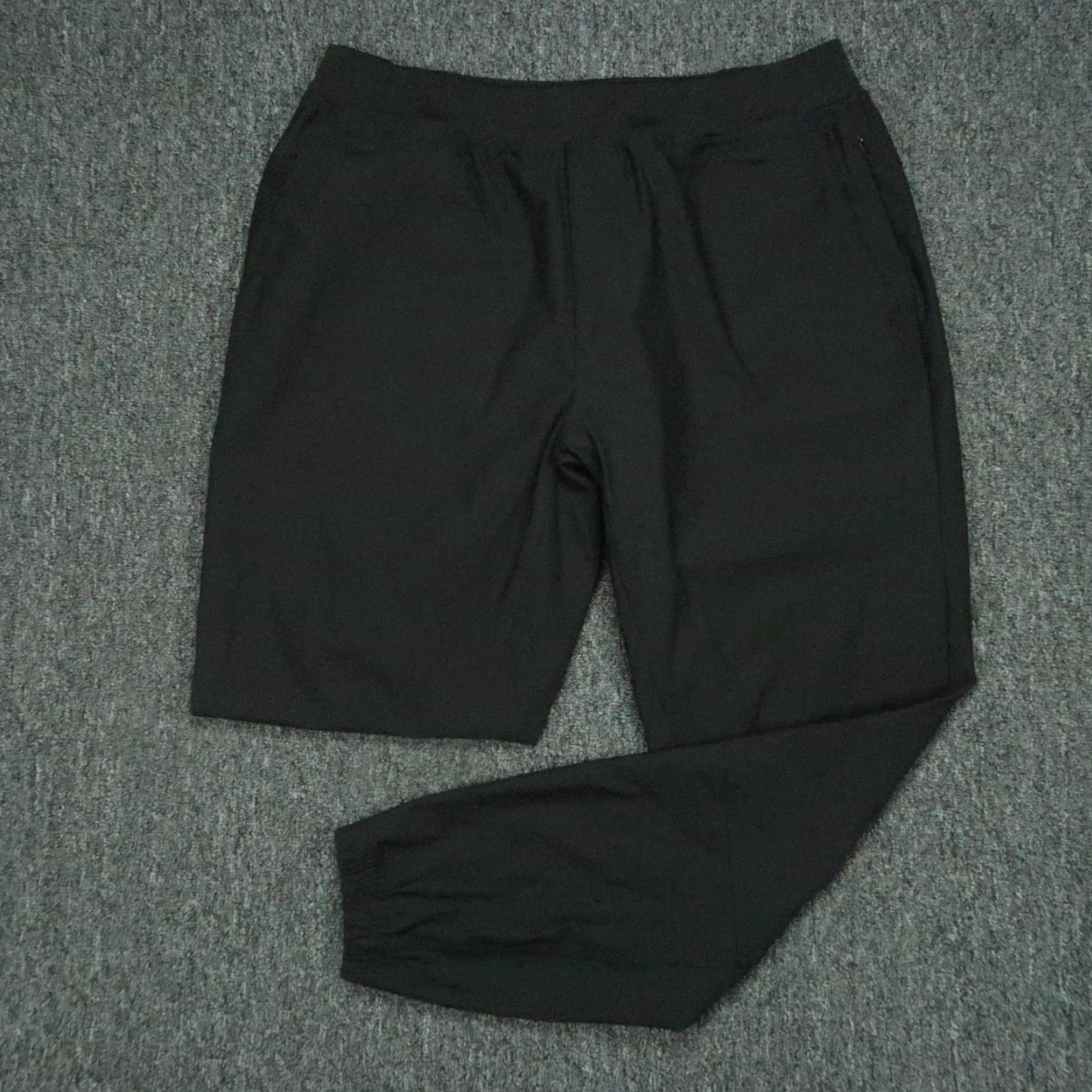 Vintage LEGENDS Pants Men XL Black Aviation Jogger Performance Zip Pocket Athletic Size US 36 / EU 52 - 2 Thumbnail