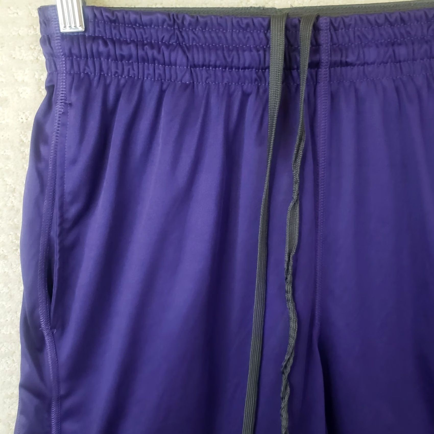 Vintage Clemson Tigers Basketball Shorts B Ultimate Softloc Men’s M Medium Purple Orange Short Solid Drawstring Athletic Sports Mens Size US 31 - 2 Thumbnail
