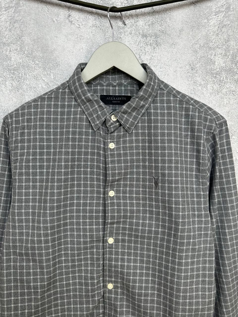 Allsaints AllSaints Yari Shirt Muted Check Flannel Melange Effect LS Size US M / EU 48-50 / 2 - 4 Thumbnail