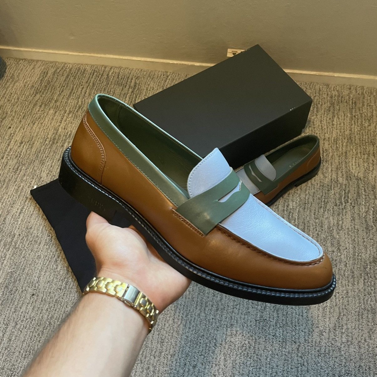 VINNY's VINNY’s Townee Tri-Color Penny Loafer Size US 9 / EU 42 - 1 Thumbnail