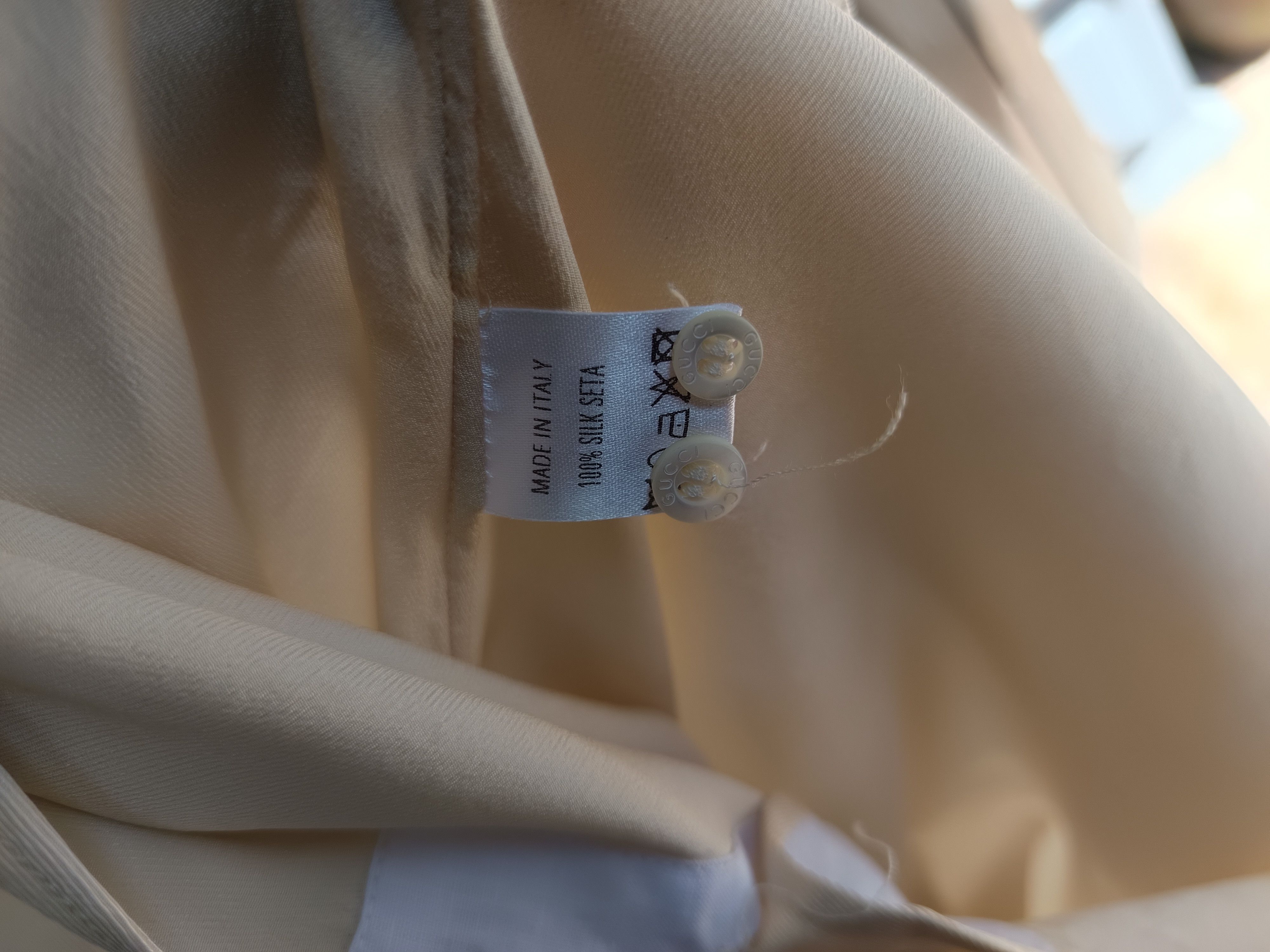 Gucci 90s tomford gucci silk setta blouse Size L / US 10 / IT 46 - 6 Thumbnail