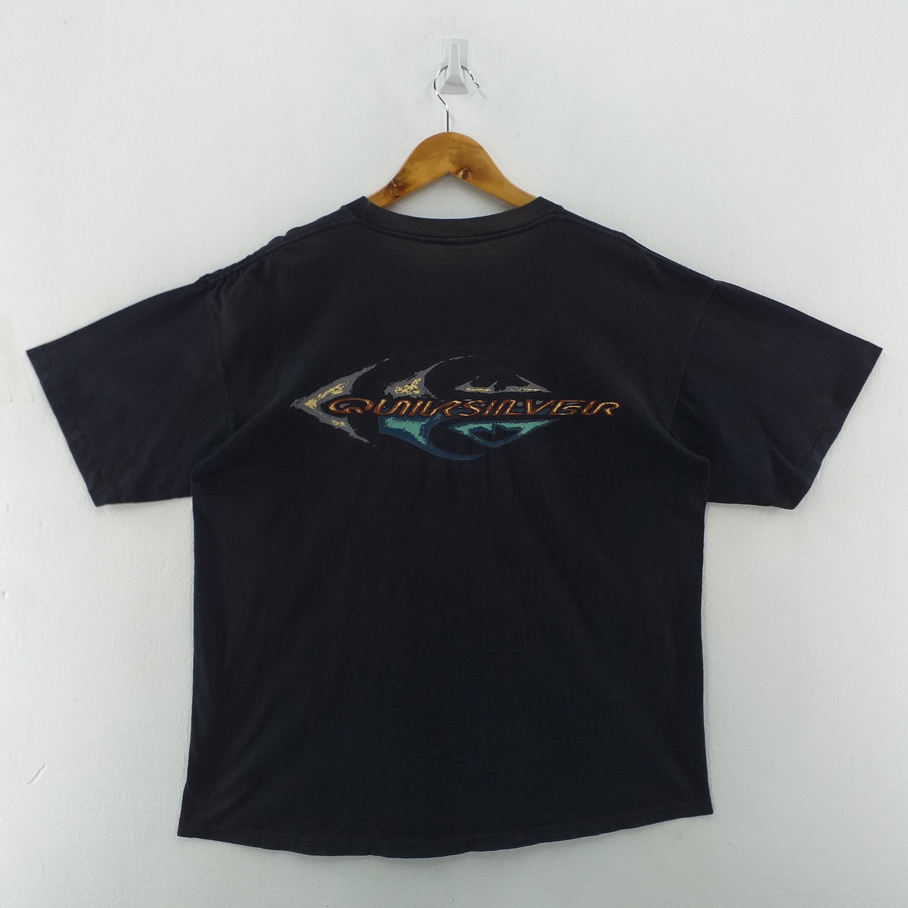 Quiksilver Vintage 90s Quiksilver Large Tee -G029 Size US L / EU 52-54 / 3 - 1 Thumbnail