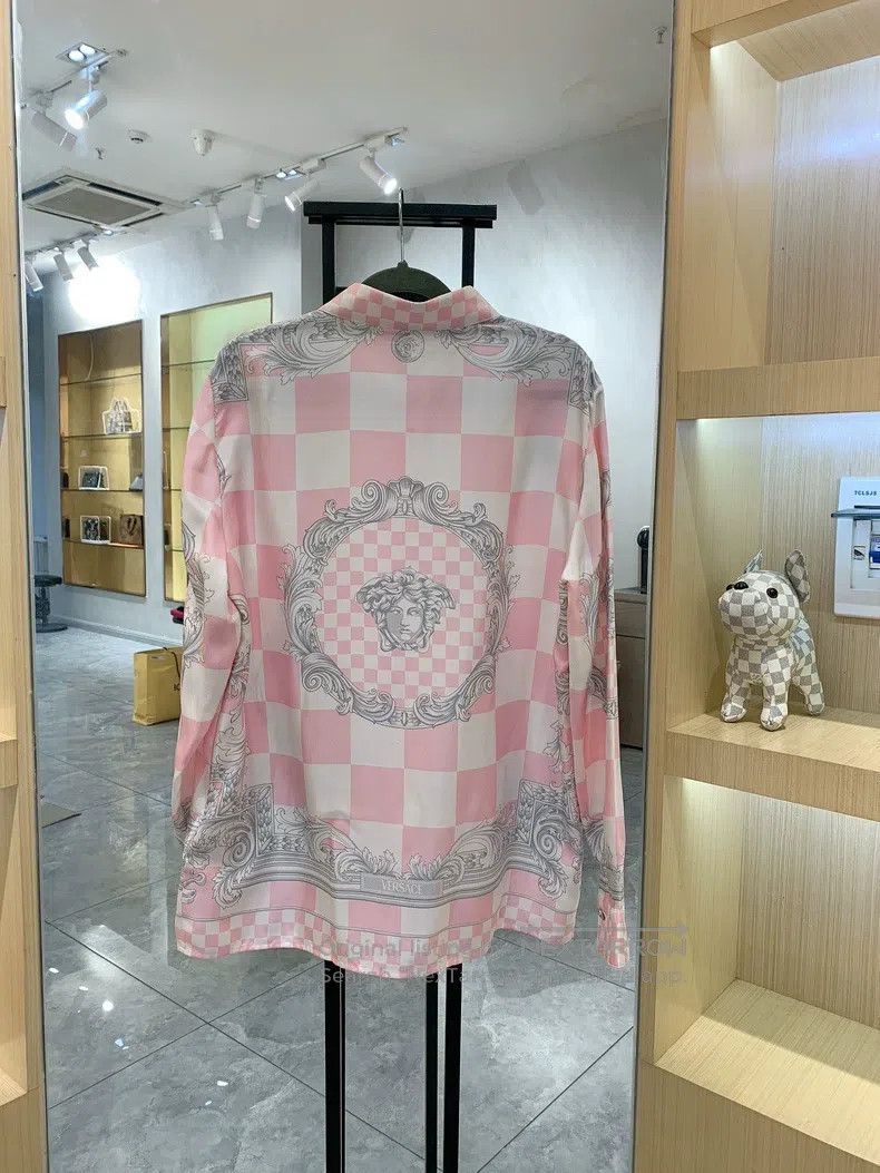 Versace Versace Mulberry silk set Size L / US 10 / IT 46 - 7 Thumbnail