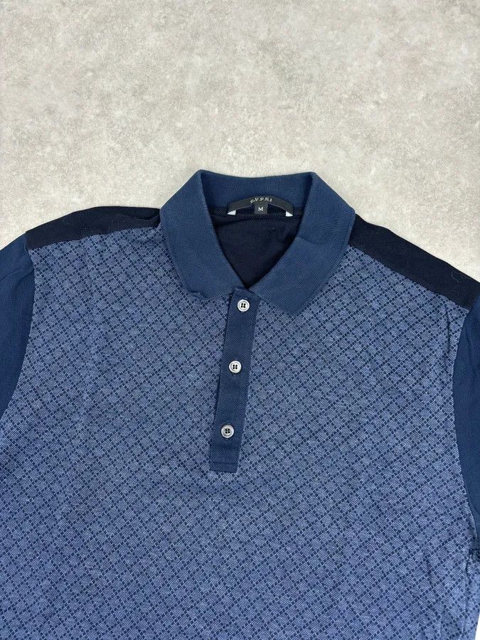 Gucci SS2015 Gucci Navy Cotton Polo Size US M / EU 48-50 / 2 - 4 Thumbnail