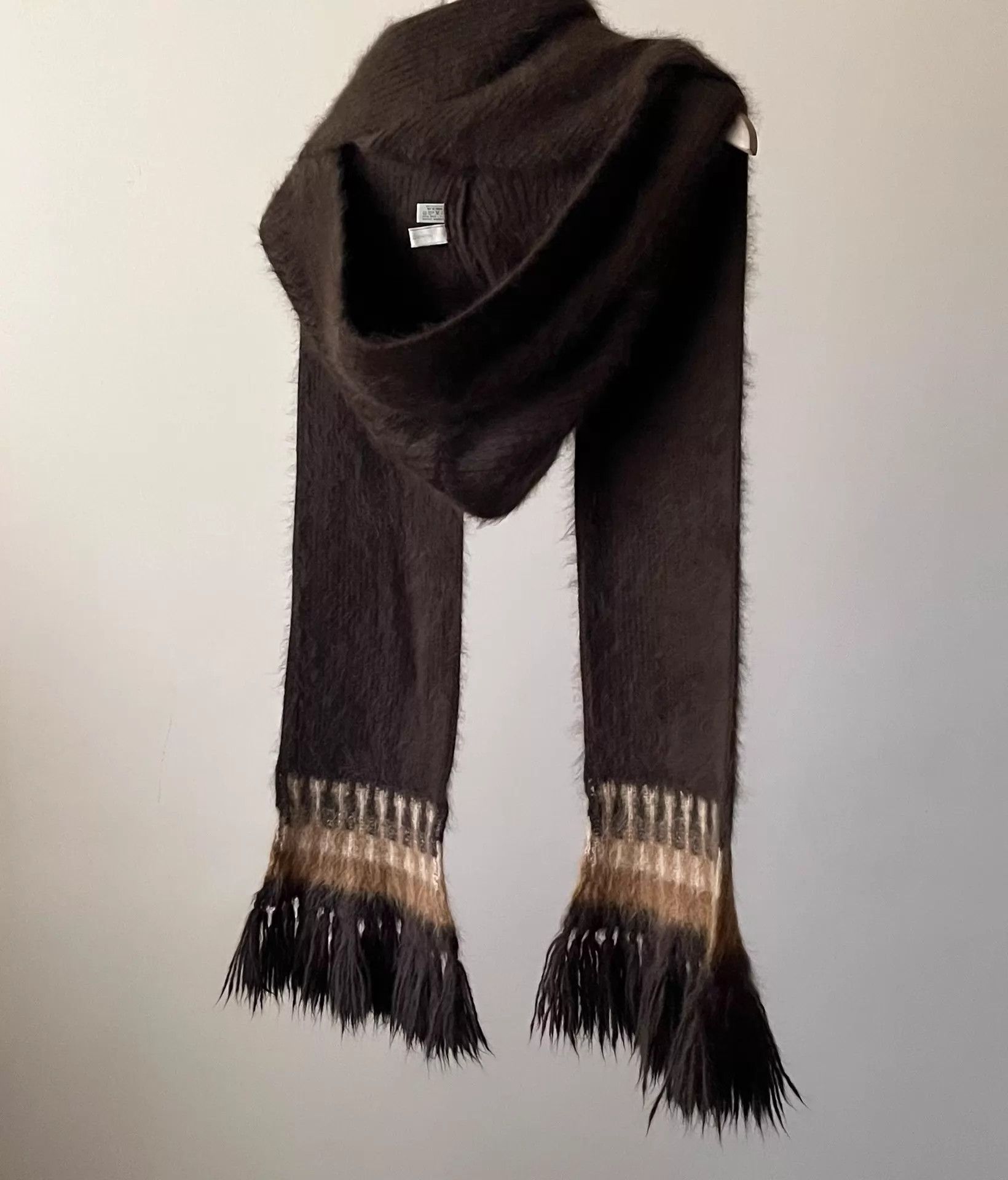 Number (N)ine Number (N)ine 02AW Hooded Scarf Size ONE SIZE - 2 Thumbnail
