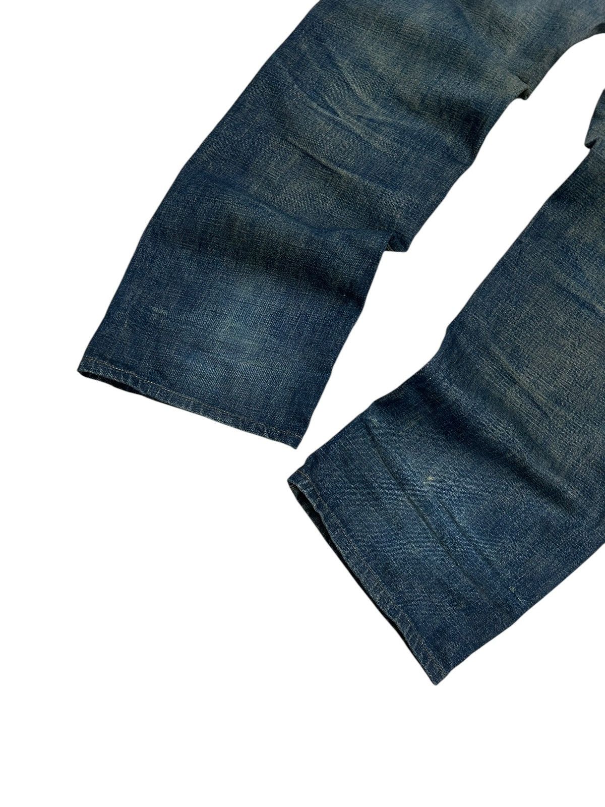 20471120 × Japanese Brand Vintage Bobson Selvedge Redline Japan Denim Indigo Washed Size US 31 - 8 Thumbnail