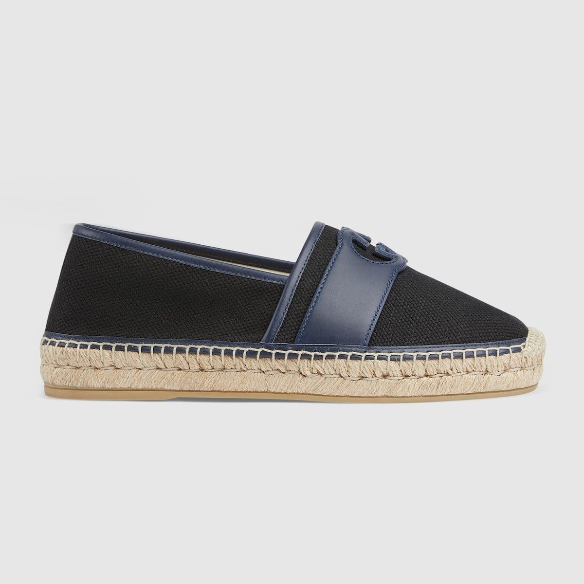 o1mt1gz0425 Interlocking G Espadrilles in Black