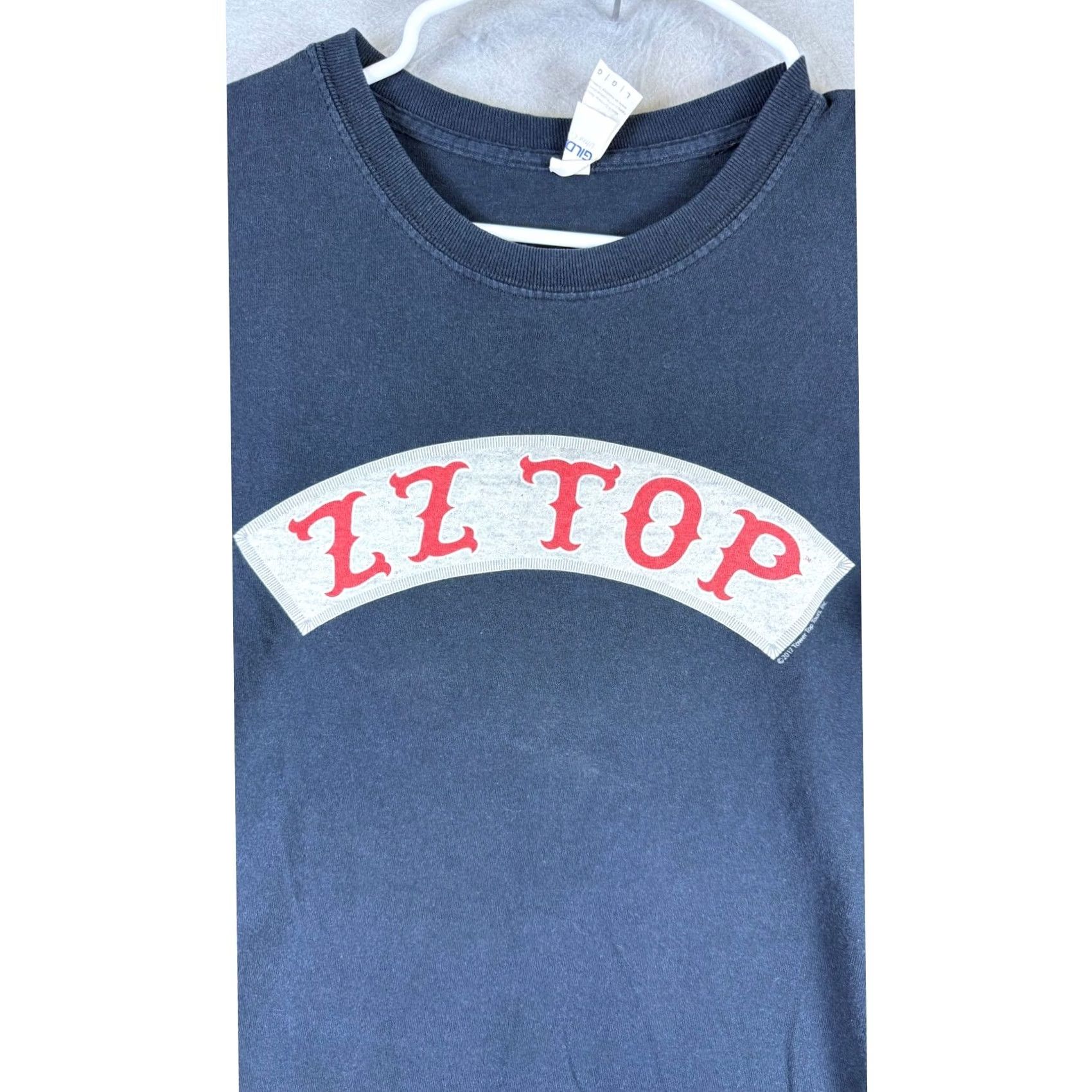 Gildan Gildan ZZ Top T-Shirt Mens Large Black 2017 Tour Graphic Tee Size US L / EU 52-54 / 3 - 8 Thumbnail