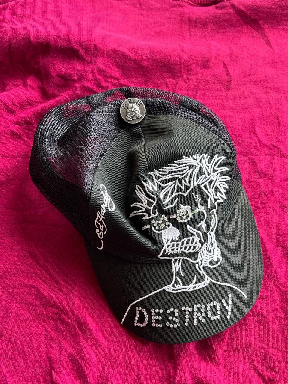 Ed Hardy Vintage Ed Hardy Cristian Audigier Destroy Streetwear Hat Size ONE SIZE - 1 Thumbnail
