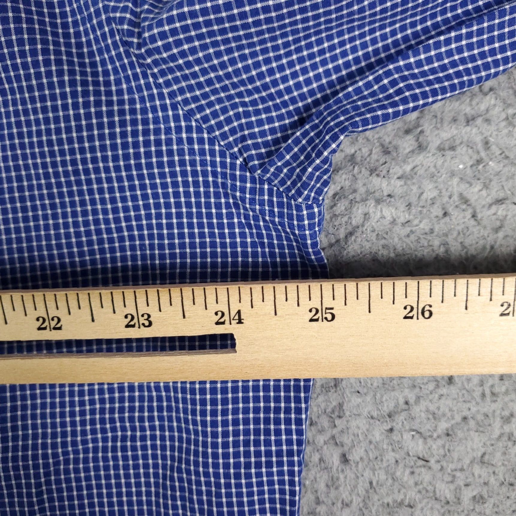 Tommy Hilfiger Tommy Hilfiger Shirt Mens XL Blue Check Button-Up Long Sleeve Casual Dressy Button-Down Modern Preppy Mens XL Blue Check Shirt Size US XL / EU 56 / 4 - 7 Thumbnail