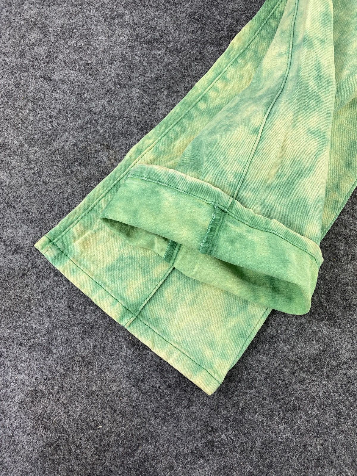 Japanese Brand Jouetie bleach green Jeans - J1013 Size 26" / US 2 / IT 38 - 10 Thumbnail
