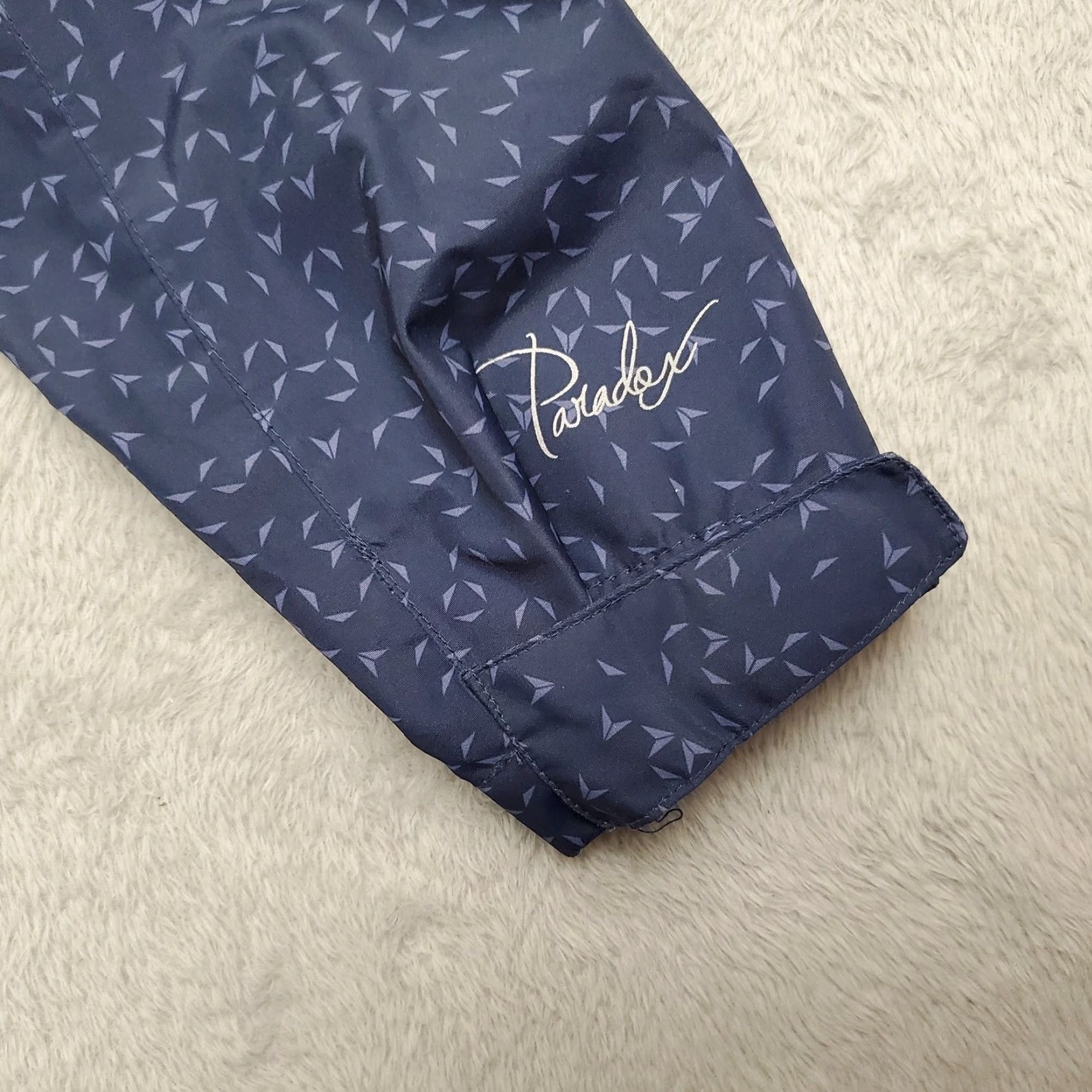 Vintage Paradox Rain Jacket Women S Blue Hooded Zip Pockets Lightweight Polyurethane Waterproof All Seasons Wind-Resistant Size S / US 4 / IT 40 - 6 Thumbnail
