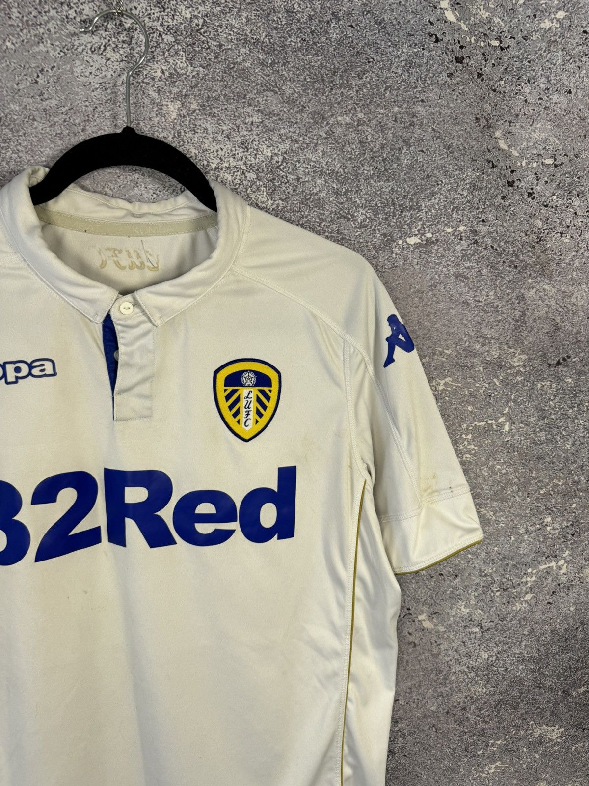Kappa × Vintage Vintage Leeds United 2016/17 Kappa Jersey blokcore Size US M / EU 48-50 / 2 - 4 Thumbnail