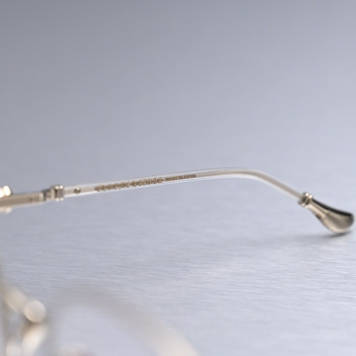 Chrome Hearts CHROME HEARTS FIRKIN MATTE CRYSTAL/ GOLD PLATED GLASSES Size ONE SIZE - 5 Thumbnail