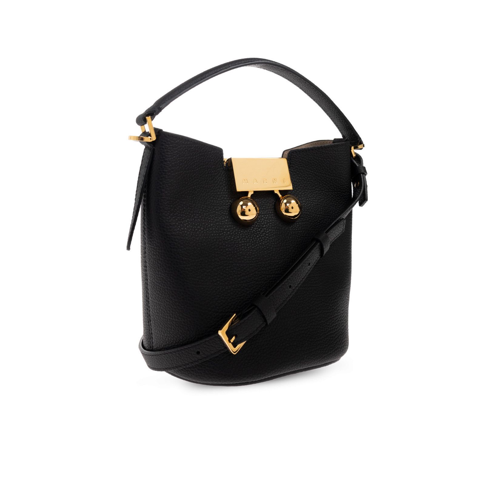 Marni MARNI Black Trunkaroo Bucket Bag New & Authentic Size ONE SIZE - 3 Thumbnail