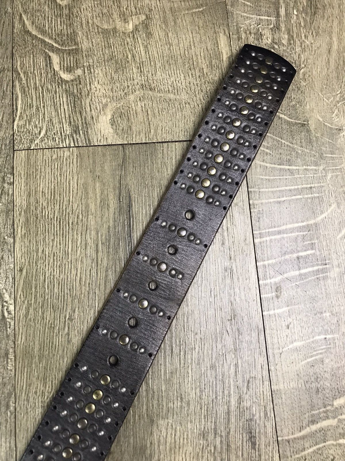 Japanese Brand × Leather STUDDED LEATHER WAIST BELT STEAMPUNK Size ONE SIZE - 10 Thumbnail