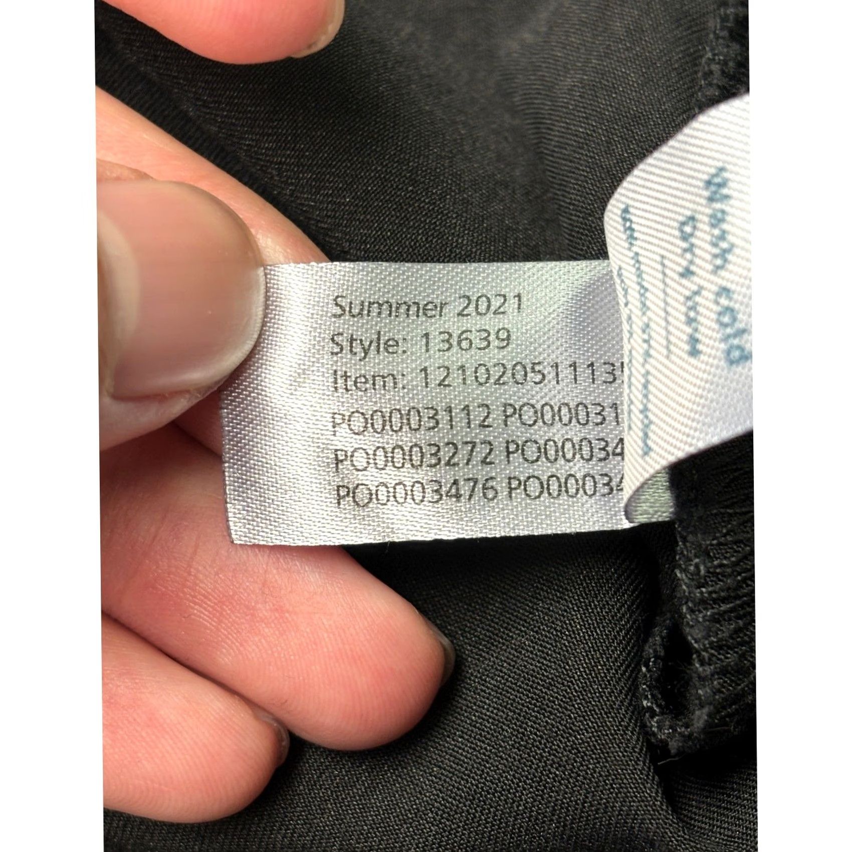 Marine Layer MARINE LAYER Pants Black Elastic Waist Relaxed Fit Casual Travel Women M Medium Size 32" / US 10 / IT 46 - 5 Thumbnail