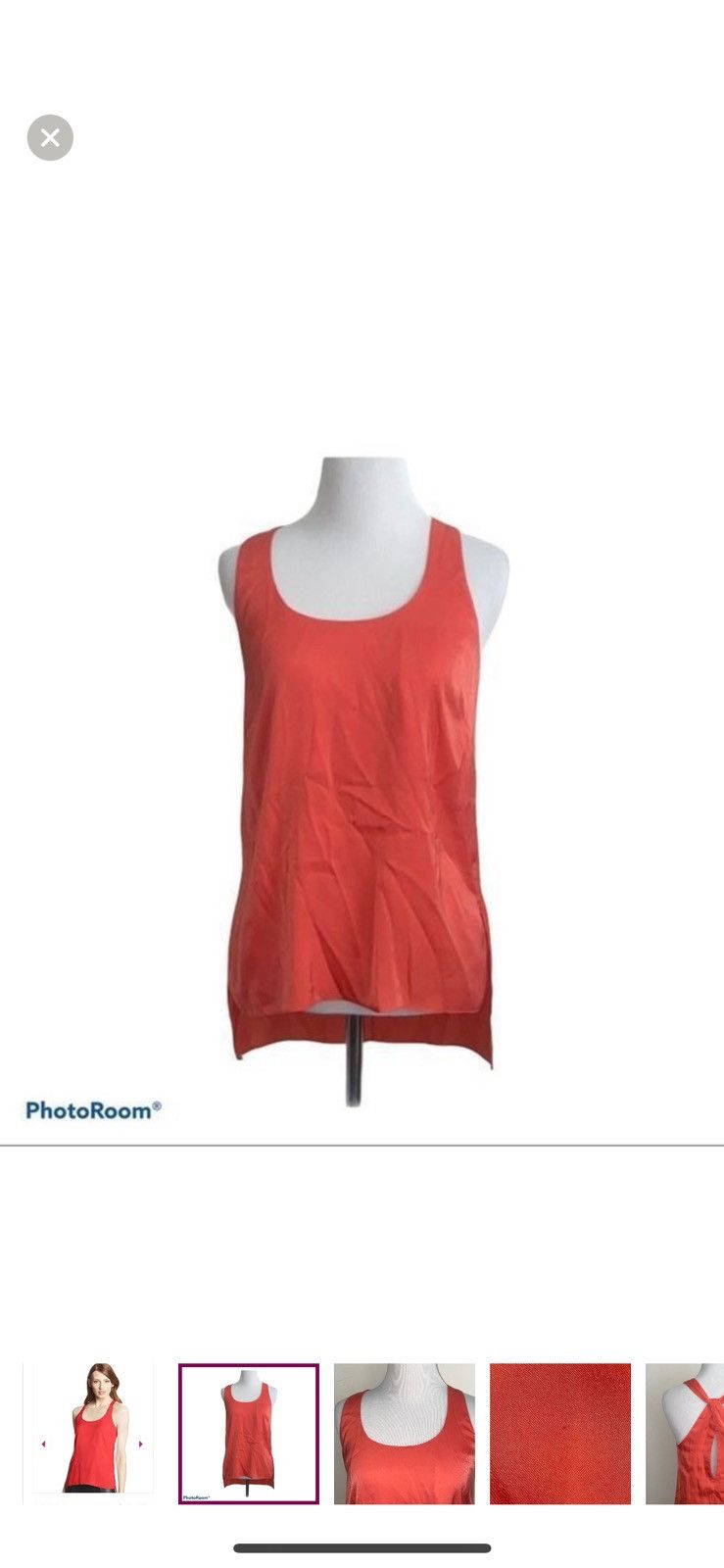 Bcbgmaxazria Bcbgmaxazria xxs edita racerback blouse Size XXS / US 00 / IT 34 - 1 Thumbnail