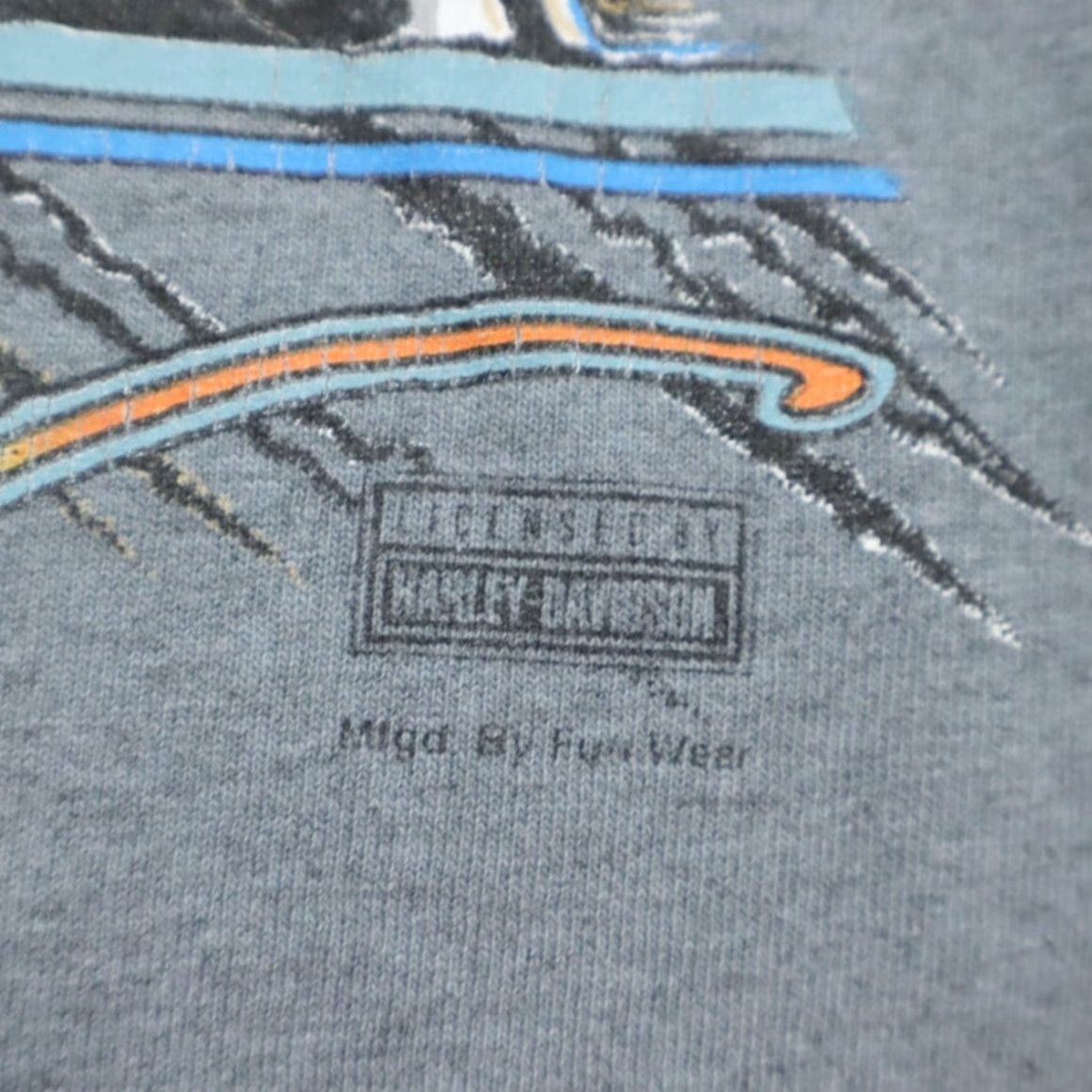 Harley Davidson VTG Harley Davidson Shirt Solid Long Sleeve T-Shirt Gray Mens L Size US L / EU 52-54 / 3 - 7 Thumbnail