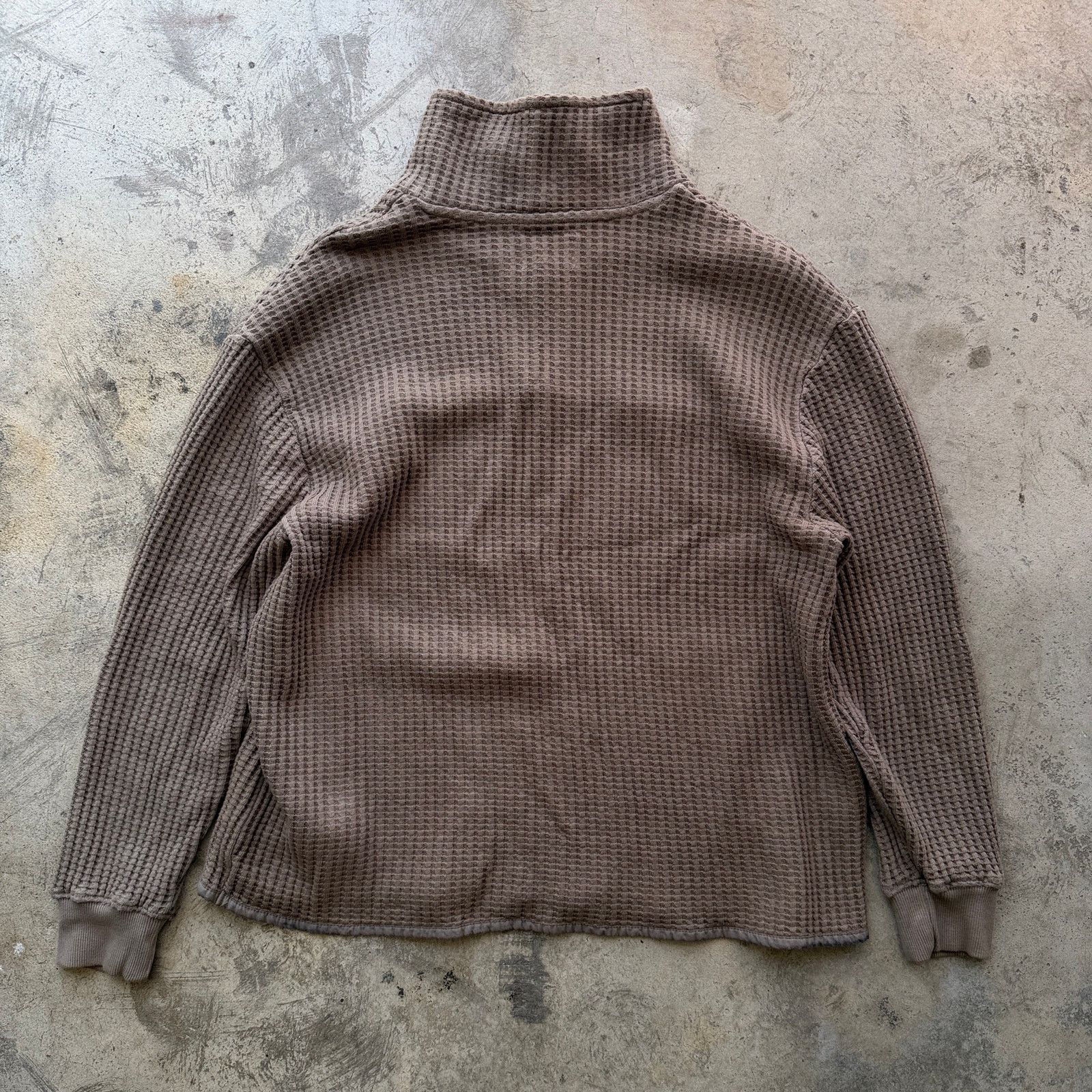 MATE the Label Mate the Label Pullover SweatshirtWaffle Knit Quarter Zip Size S / US 4 / IT 40 - 5 Thumbnail