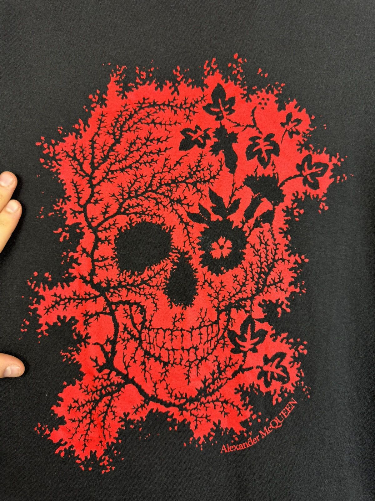 Alexander McQueen Alexander McQueen Ivy Skull T-Shirt Made In Italy Size US M / EU 48-50 / 2 - 6 Thumbnail