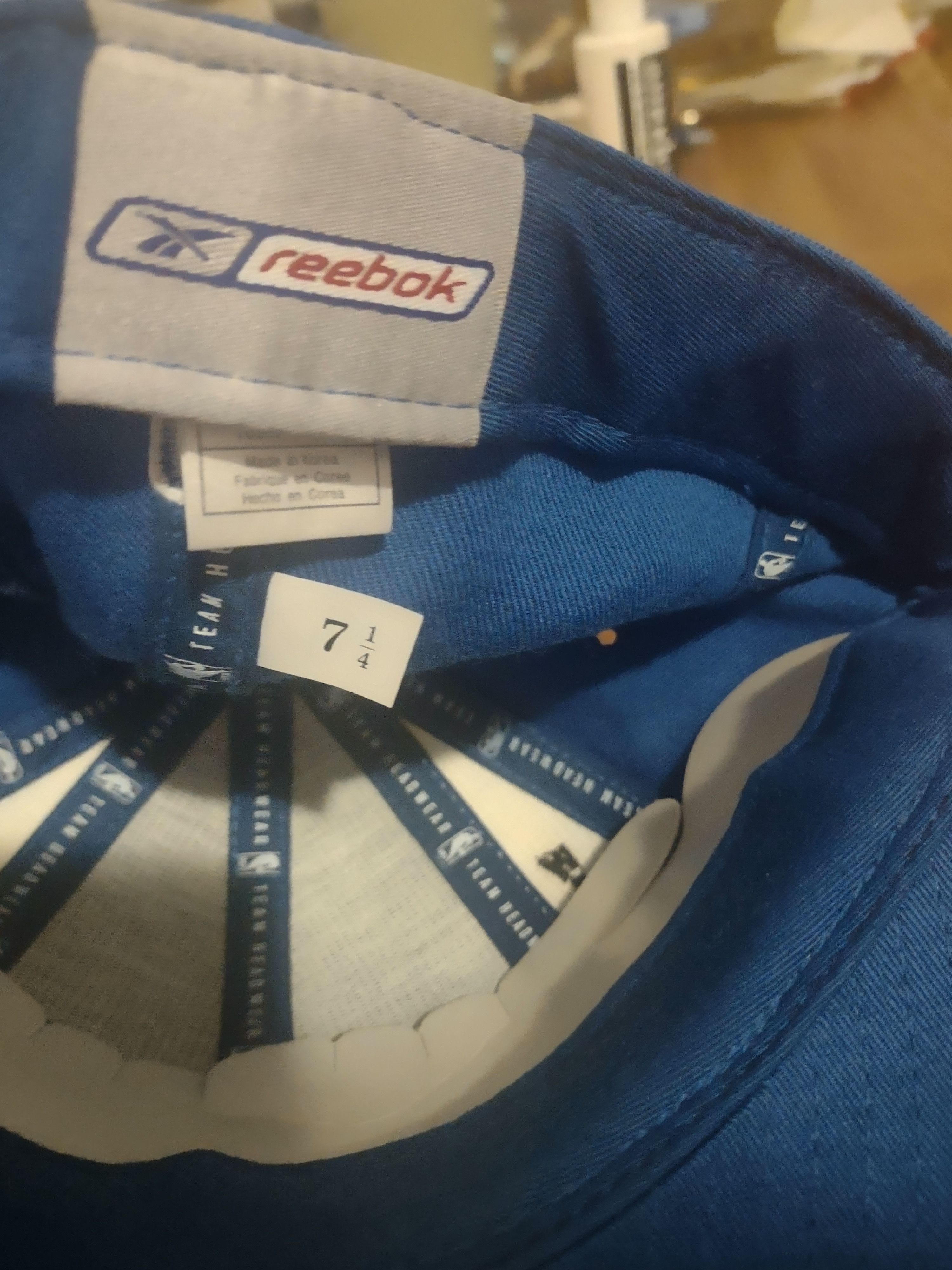 NBA × Reebok × Vintage Y2K Washington Wizards 2001 Pinwheel Fitted Hat Size 7 1/4 Size ONE SIZE - 5 Thumbnail