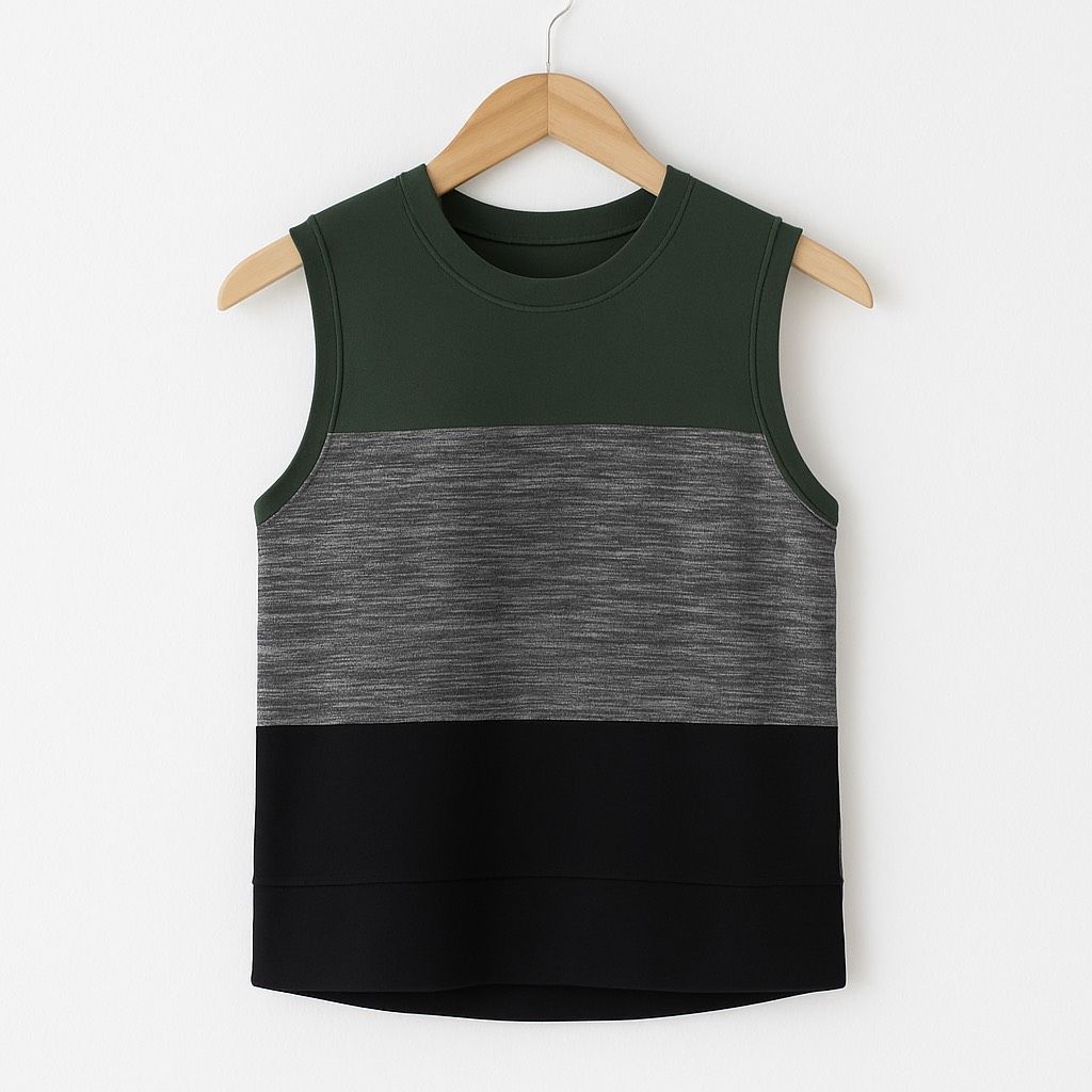 Reformation Reformation Colorblock Sleeveless Knit Top | Size XS Size XS / US 0-2 / IT 36-38 - 3 Thumbnail