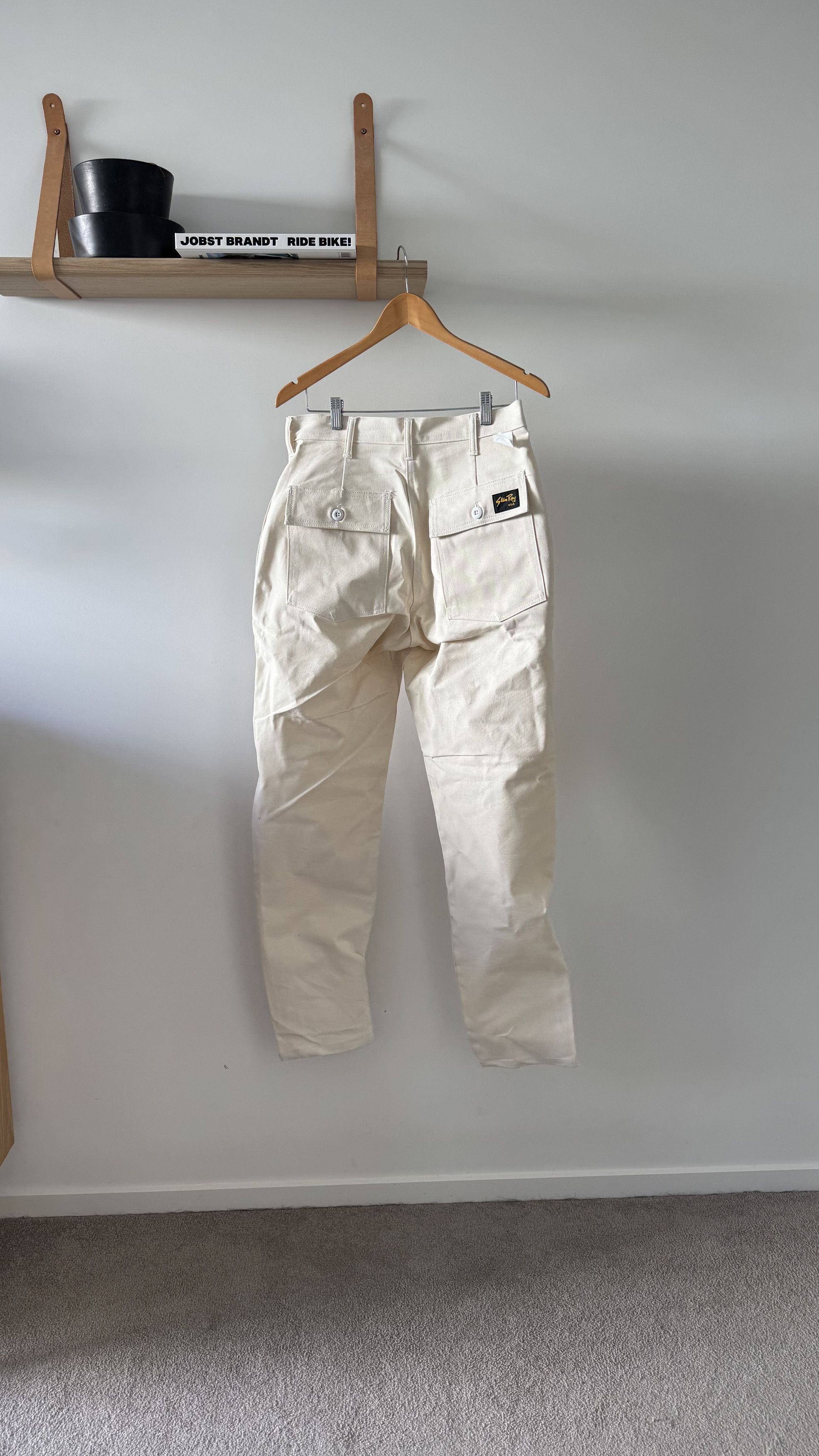 Stan Ray Taper Fatigue Pants Natural Drill Size US 32 / EU 48 - 3 Thumbnail