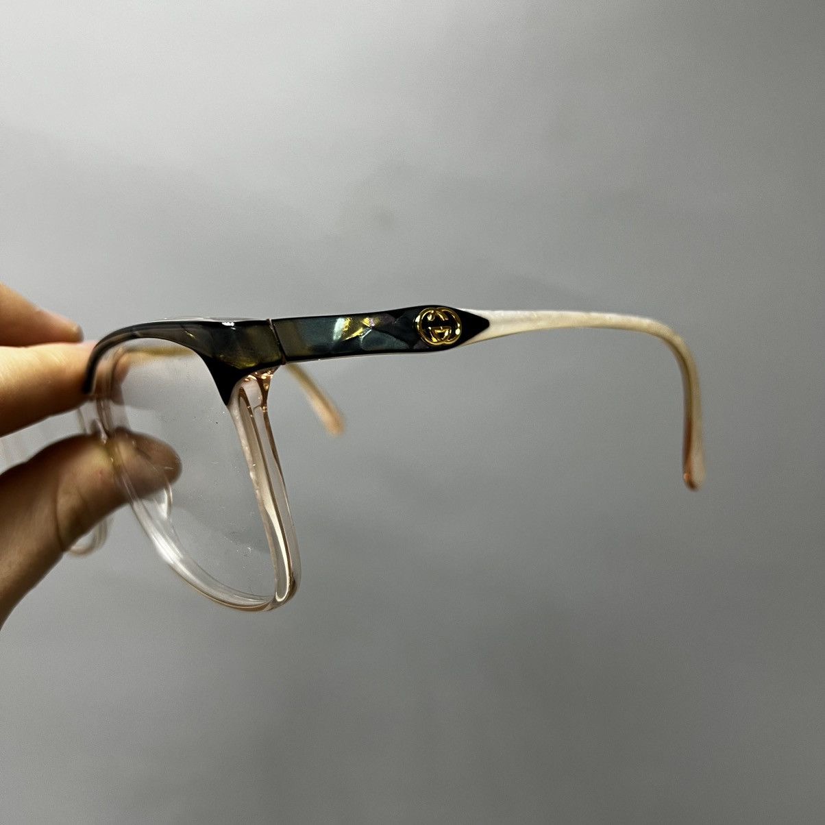 Gucci × Vintage Gucci Vintage Frame glasses NEW DEAD STOCK 80’s Size ONE SIZE - 17 Thumbnail