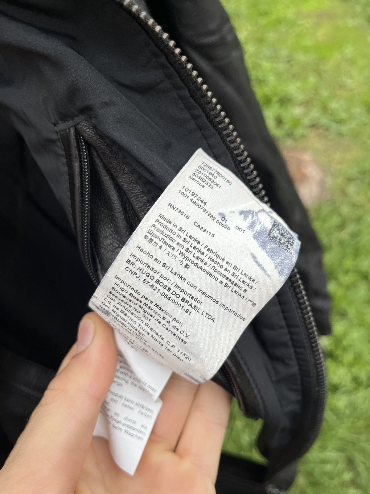 Hugo Boss Hugo Boss Real Leeather JAcket Black Luxury Size US M / EU 48-50 / 2 - 12 Thumbnail