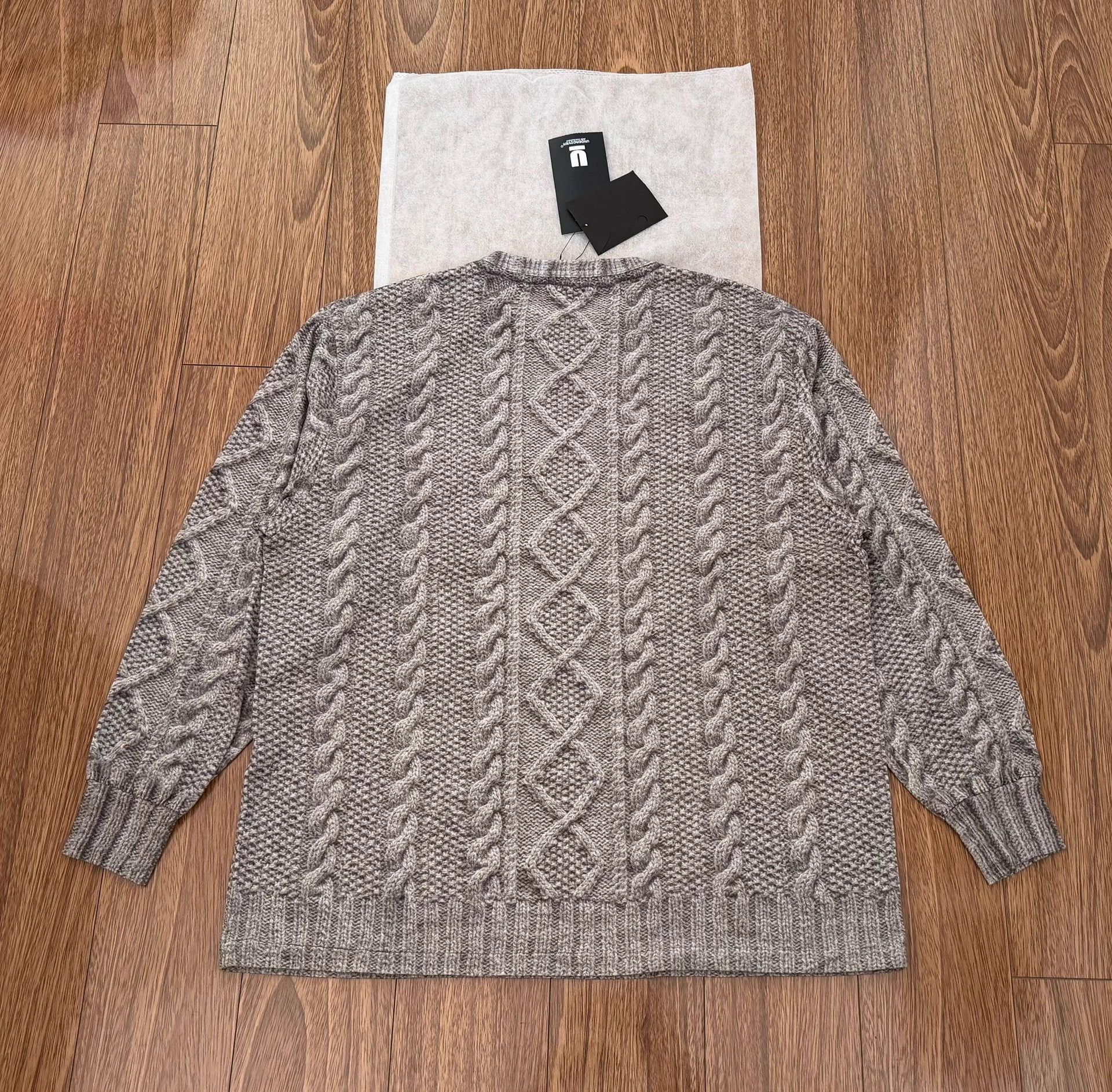 Undercover UNDERCOVER JUN TAKAHASHI Wool Print LS Tee Aoyama NWT 2 Size US M / EU 48-50 / 2 - 2 Thumbnail