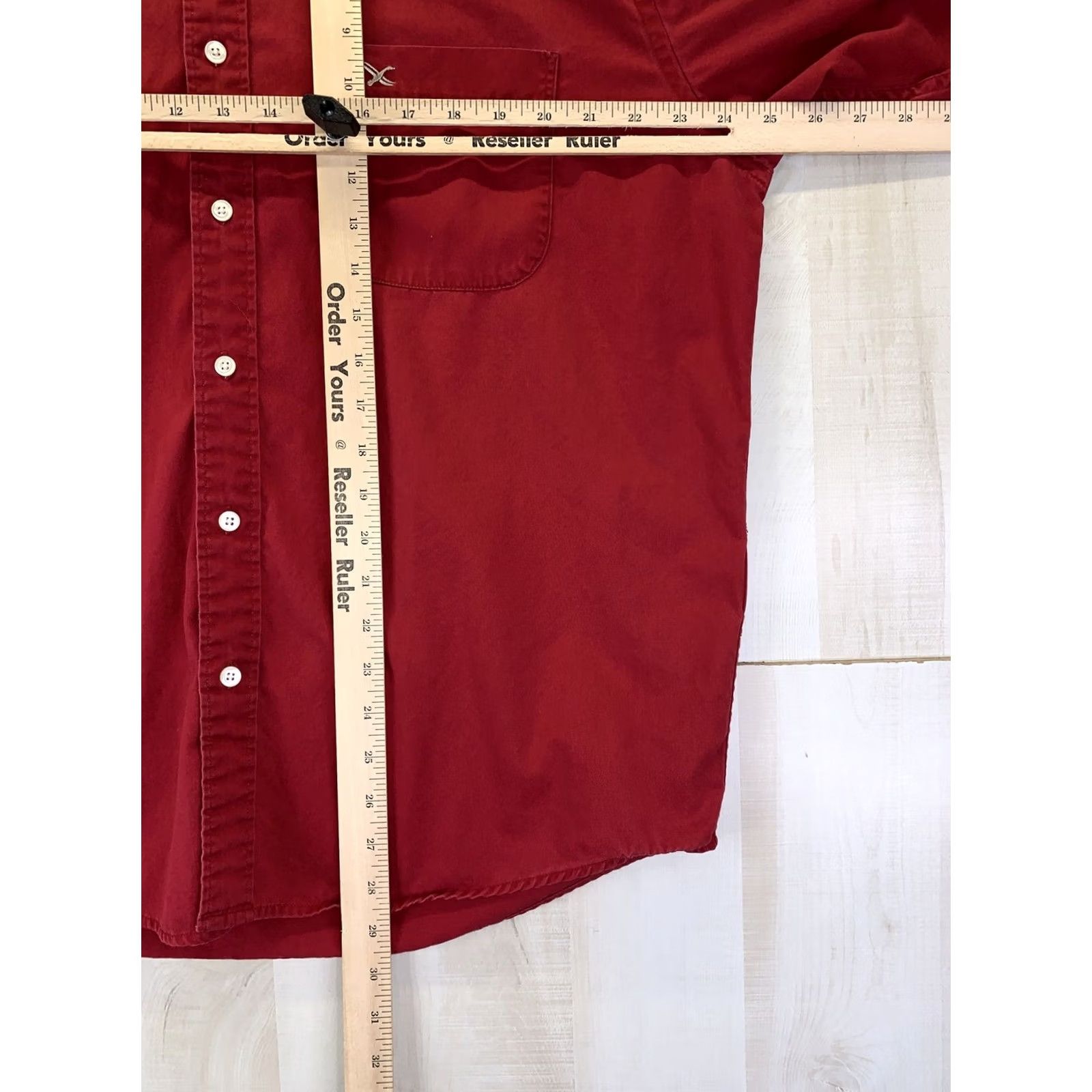 Eddie Bauer VINTAGE Eddie Bauer Button-Down Shirt Mens Red Cotton Large-10479 Size US L / EU 52-54 / 3 - 5 Thumbnail